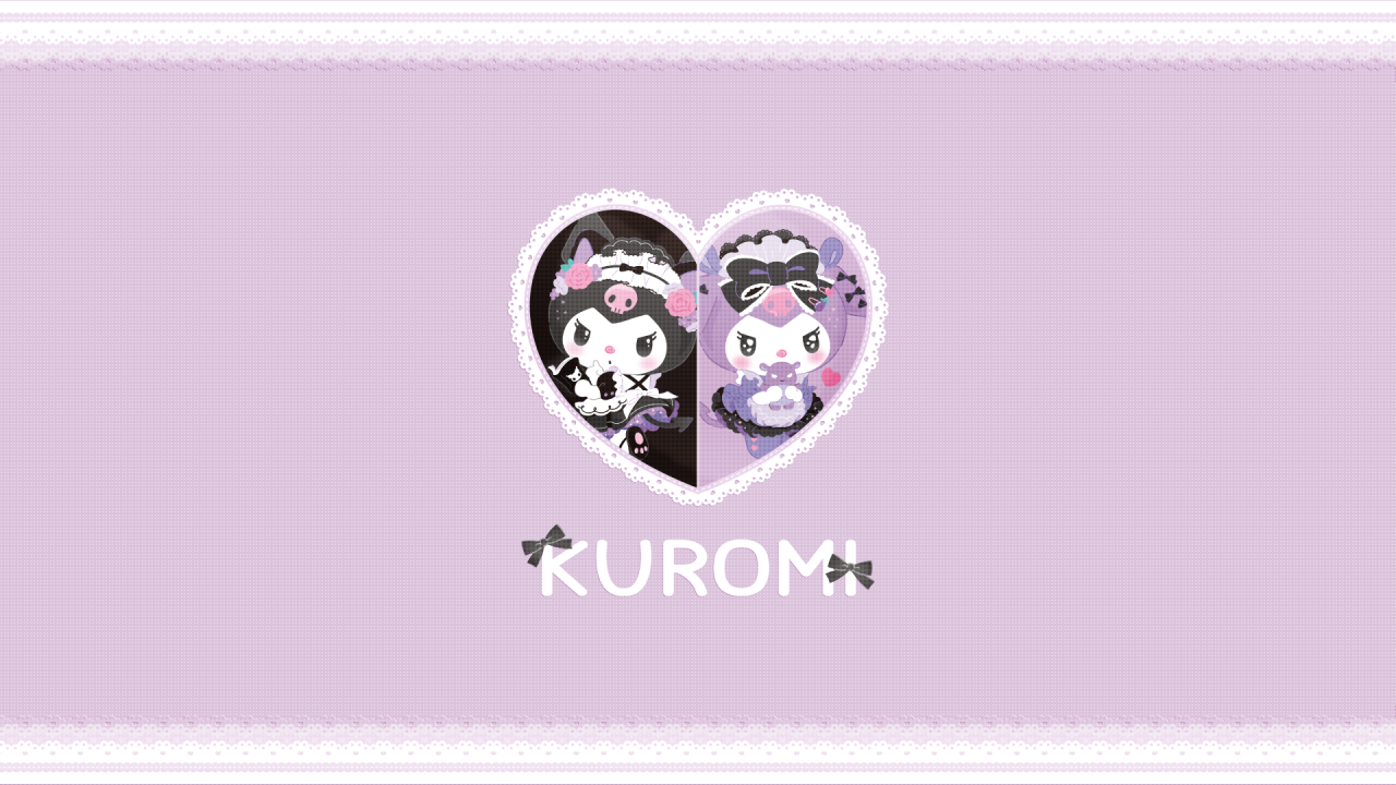 Free download Be Positive KUROMI TSUNDERE CAFE DESKTOP WALLPAPERS [1280x720] for your Desktop, Mobile & Tablet. Explore Kuromi Computer Wallpaper. Background Computer, Wallpaper Computer, Computer Background