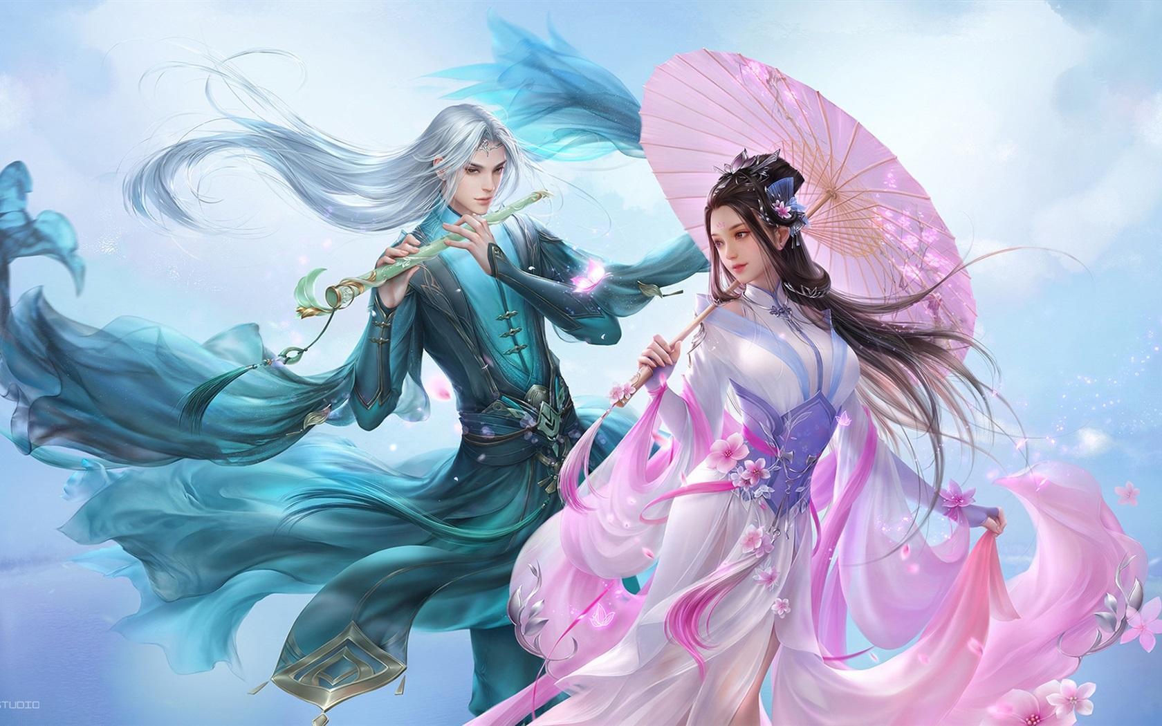 Chinese Anime Girl Wallpaper