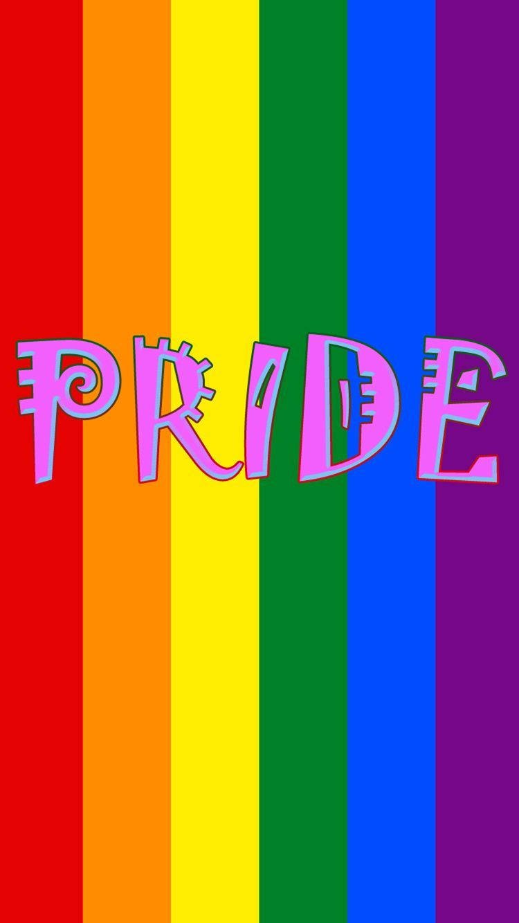 Download Happy Rainbow Gay Pride Phone Wallpaper