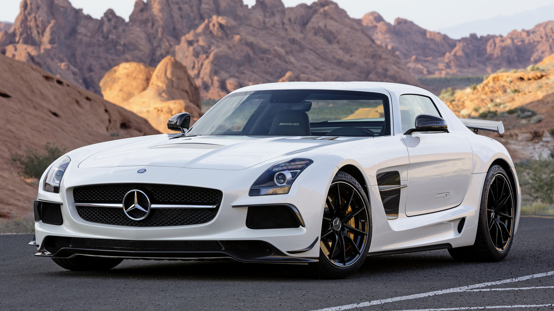 Mercedes-Benz SLS SLS AMG Black Series Wallpapers - Wallpaper Cave, image size:1920x1080