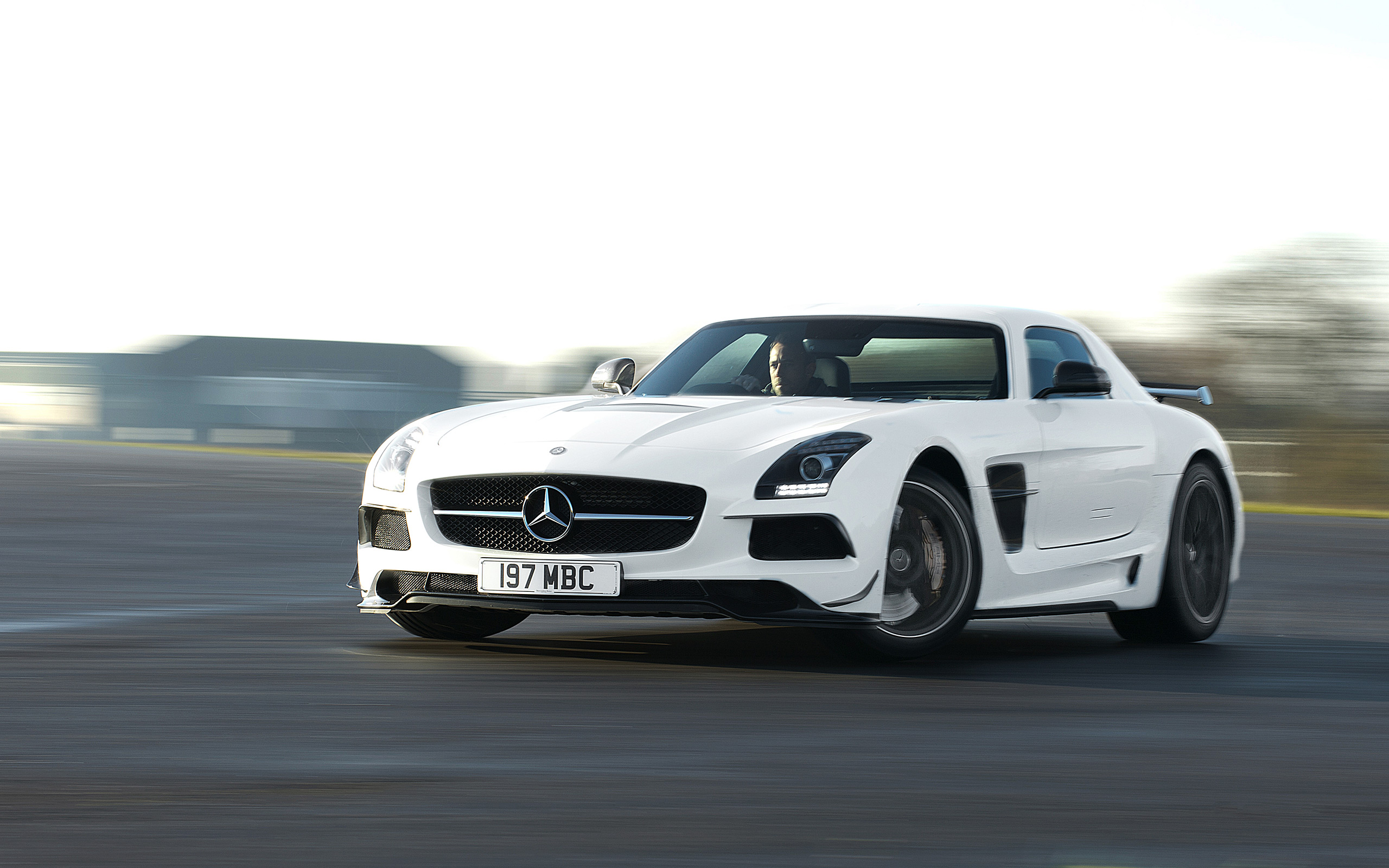 Mercedes Benz SLS AMG Black Series Wallpaper