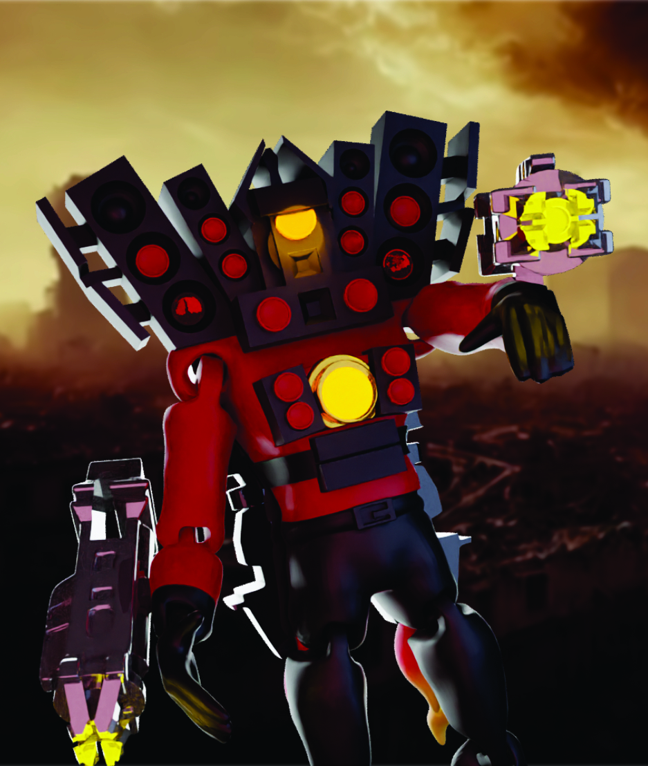 STL file SKIBIDI TOILET TITAN SPEAKERMAN・3D printable model to download・Cults