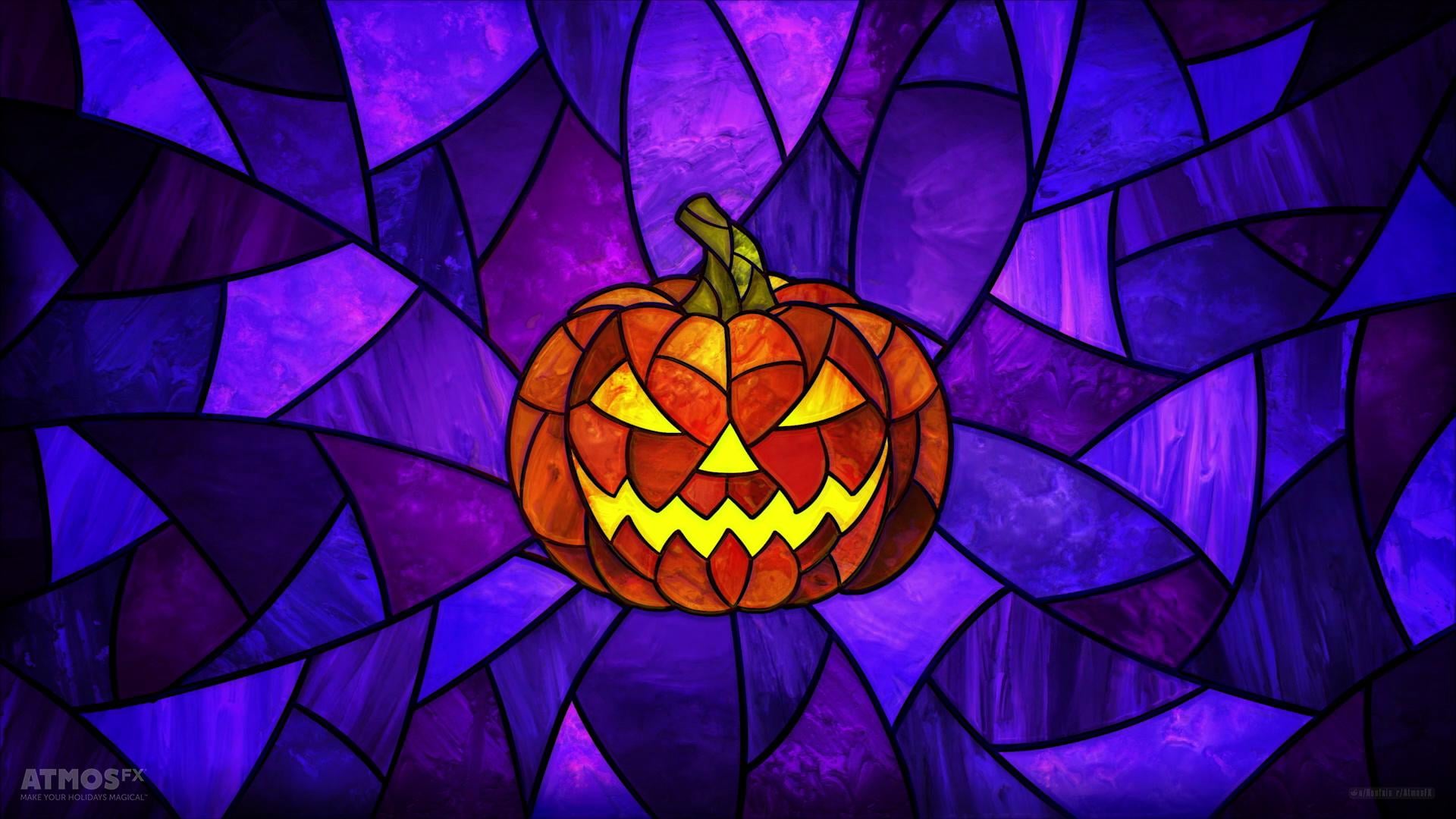 Halloween Window Desktop Wallpaper [1920 x 1080]