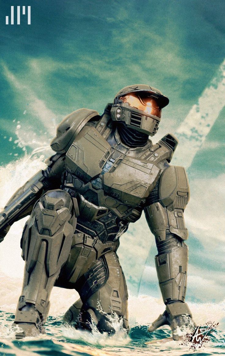 Halo Wars Mk IV spartan, Abimael Salazar. Halo game, Halo spartan armor, Halo