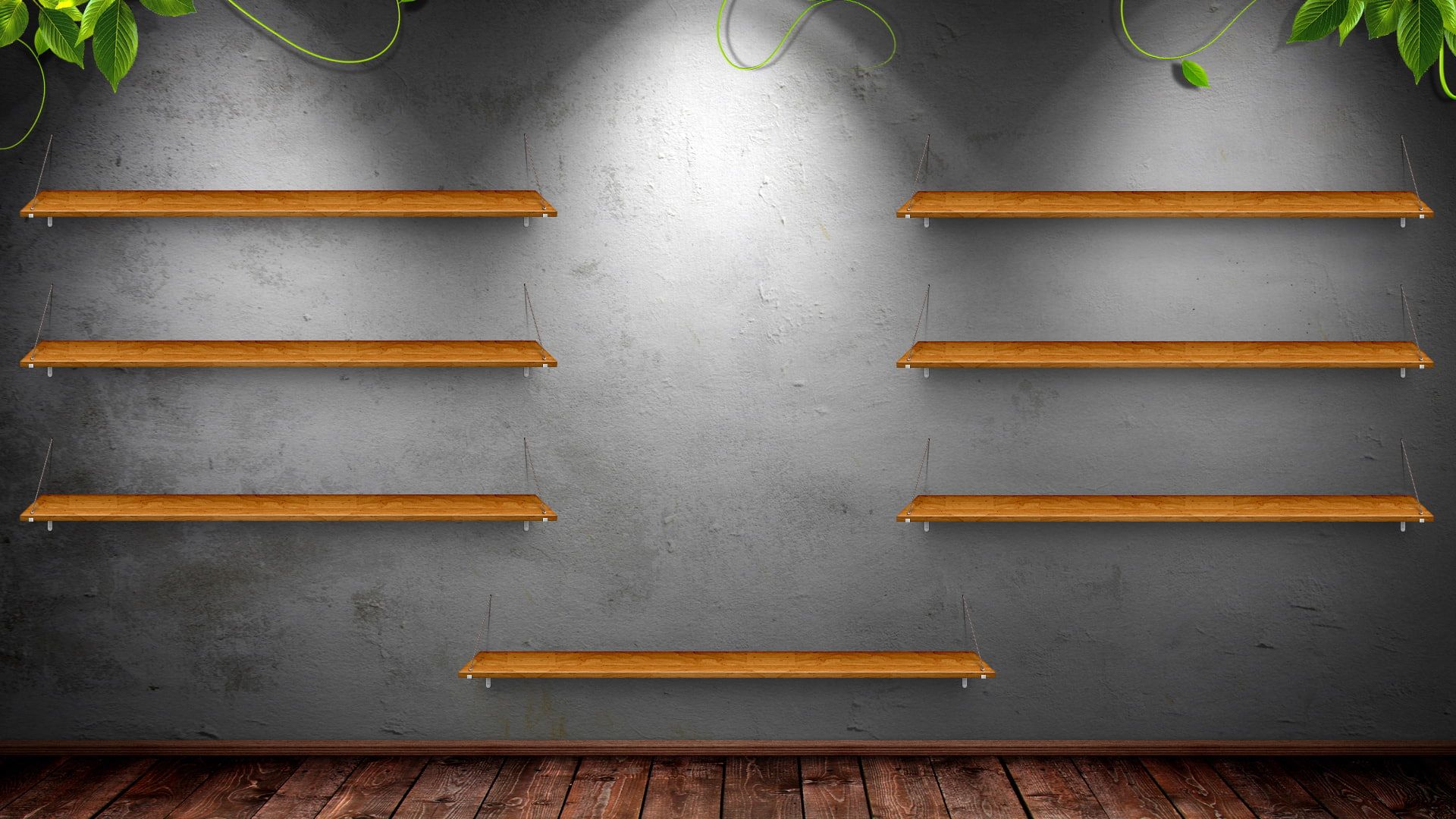 Shelf Desktop Wallpaper