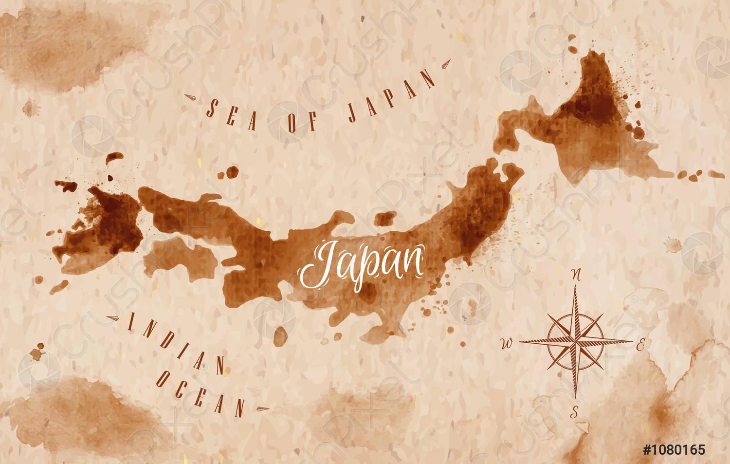 Japan Map Wallpaper