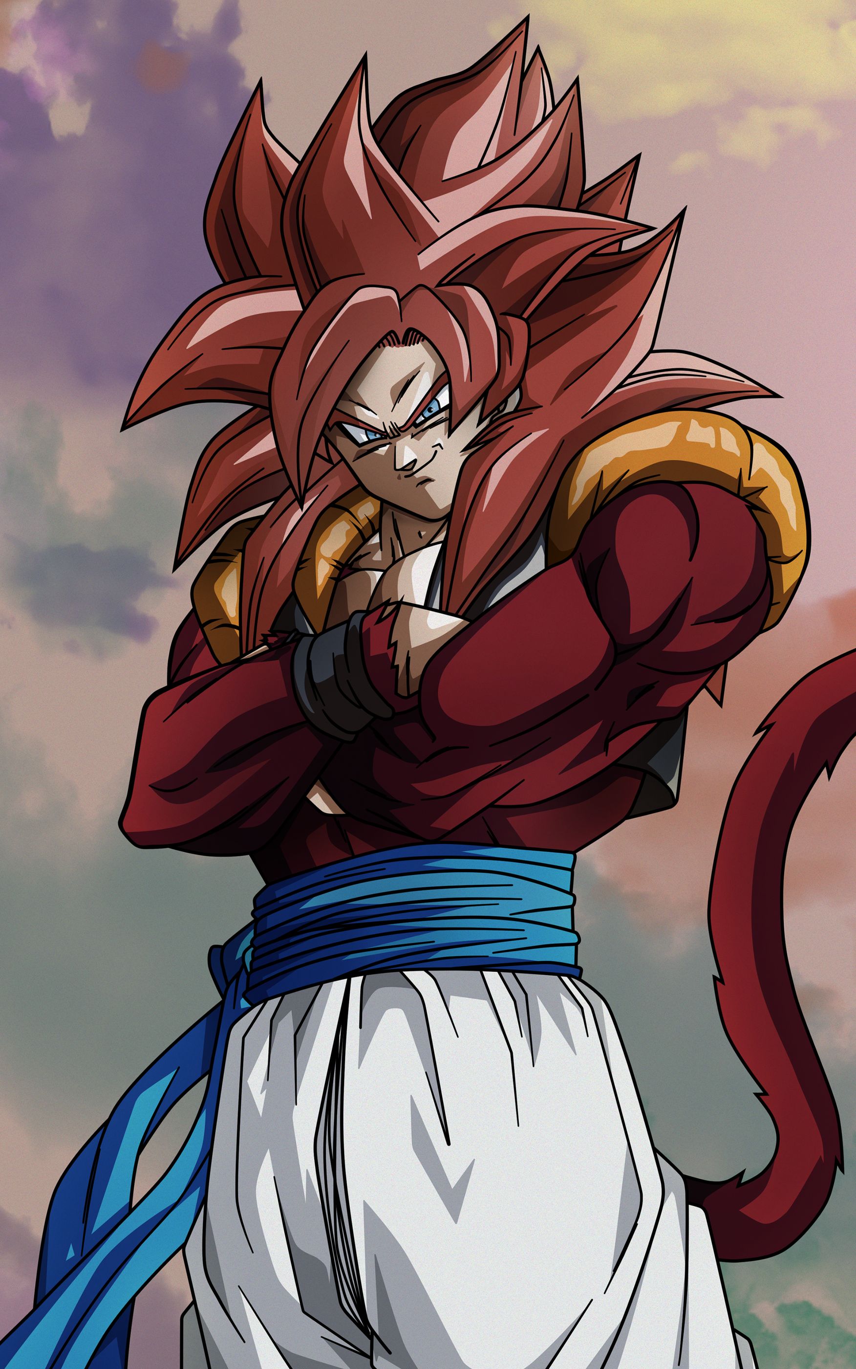 Mobile wallpaper: Anime, Dragon Ball, Dragon Ball Gt, Gogeta (Dragon Ball), 1136929 download the picture for free