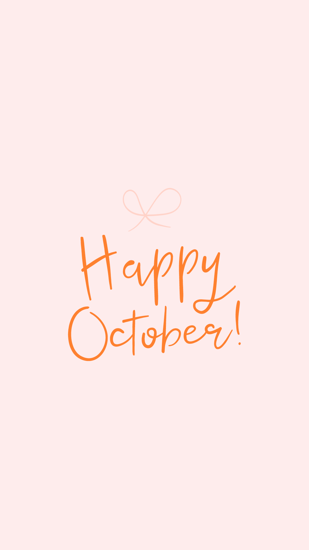 Pretty October Lockscreen and Wallpaper • Pretty Darn Cute Design. iPhone wallpaper fall, October wallpaper, Cute fall wallpaper