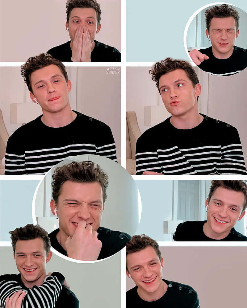 Download Tom Holland a touch of class to the Marvel Cinematic Universe. Wallpaper