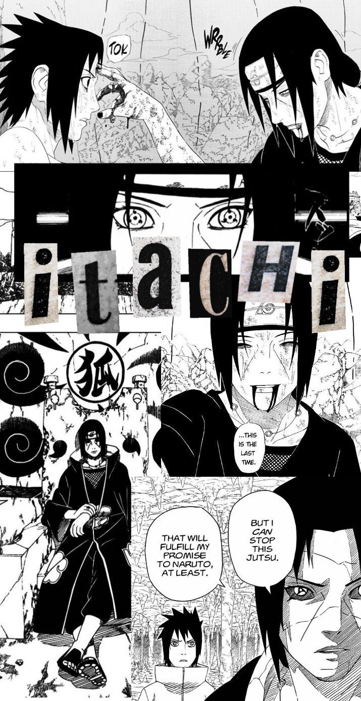 Itachi Uchiha Manga Wallpaper