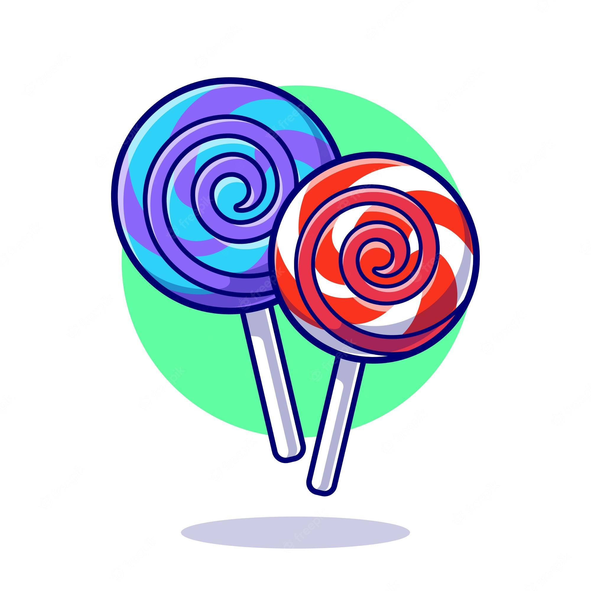 Cartoon Candy Wallpaper
