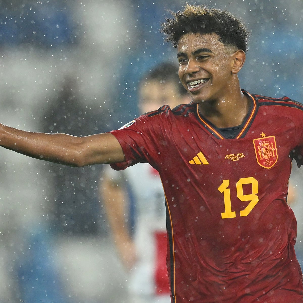Lamine Yamal becomes youngest Spain player
