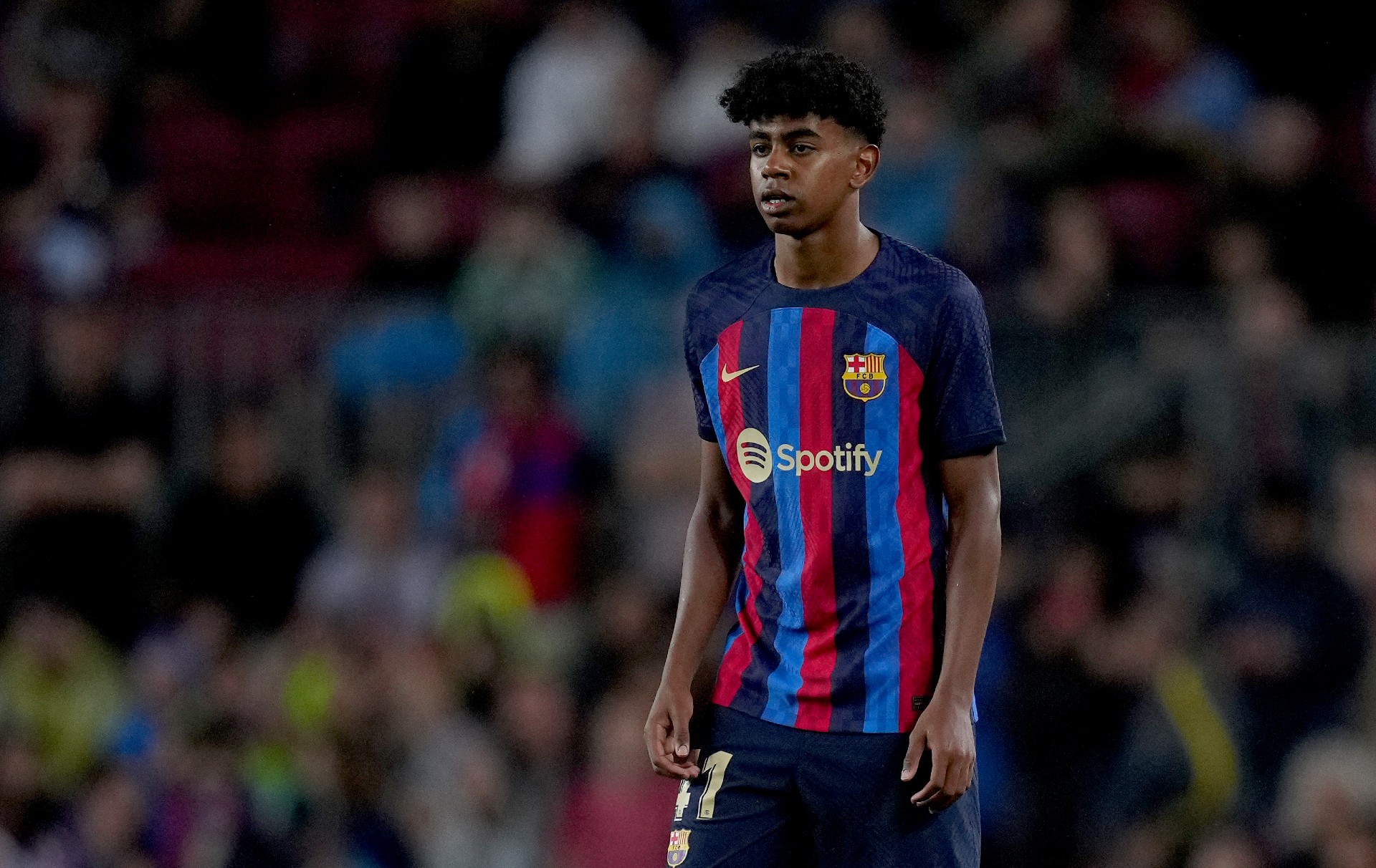 Lamine Yamal opens up on becoming Barcelona's youngest ever player España