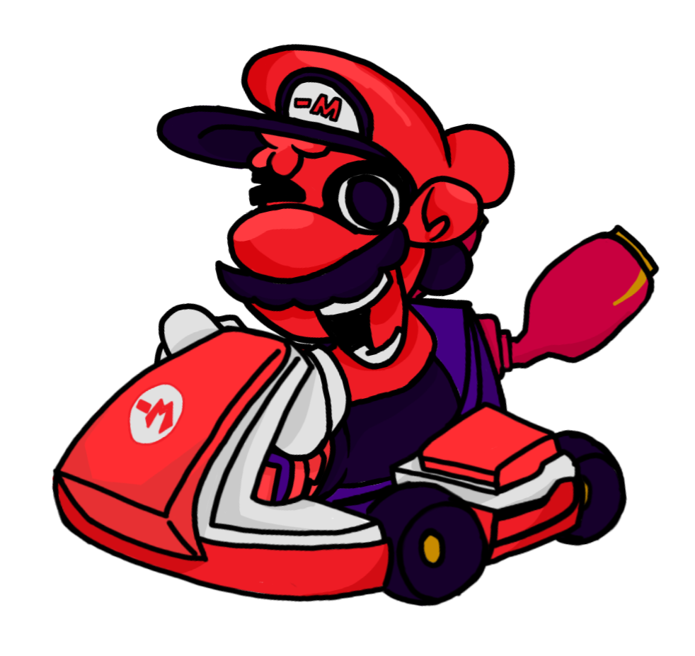 Minus Mario (Super Mario Kart)