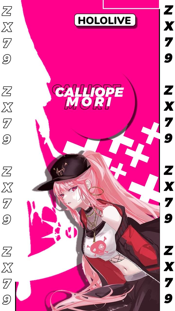 Calliope mori wallpaper. Anime wallpaper, Wallpaper, Anime