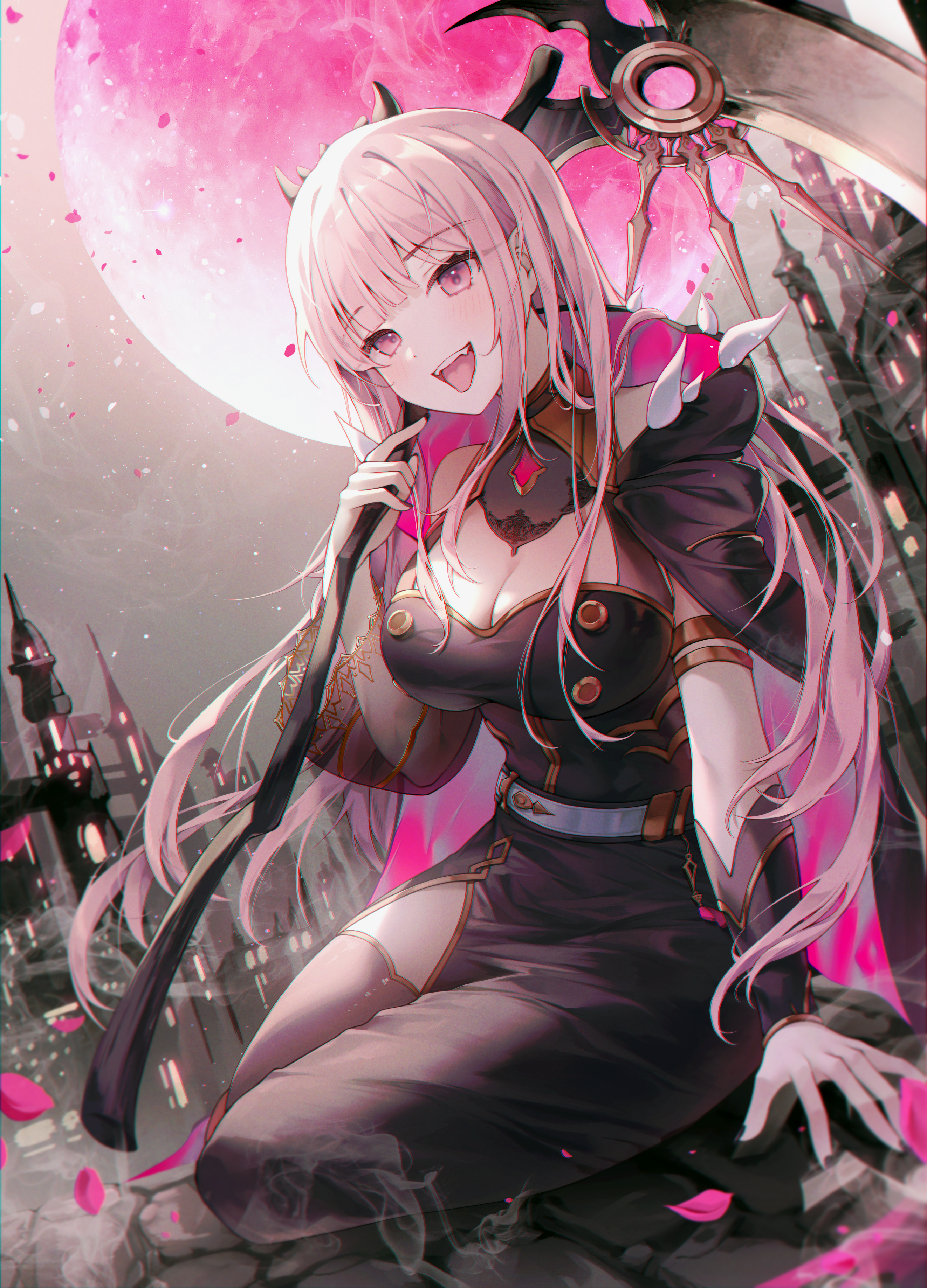 mori calliope (hololive and 1 more) drawn by aran_(aran0127)