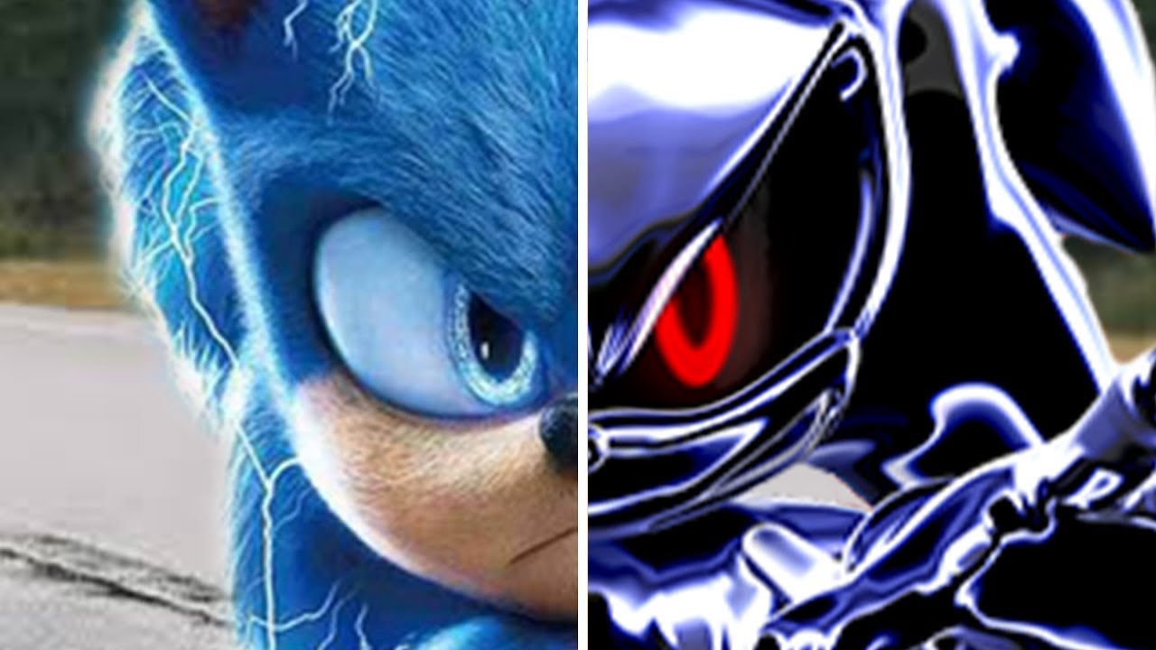 Sonic vs Metal Sonic Fake The Hedgehog Movie Choose Your Favorite Design Characters