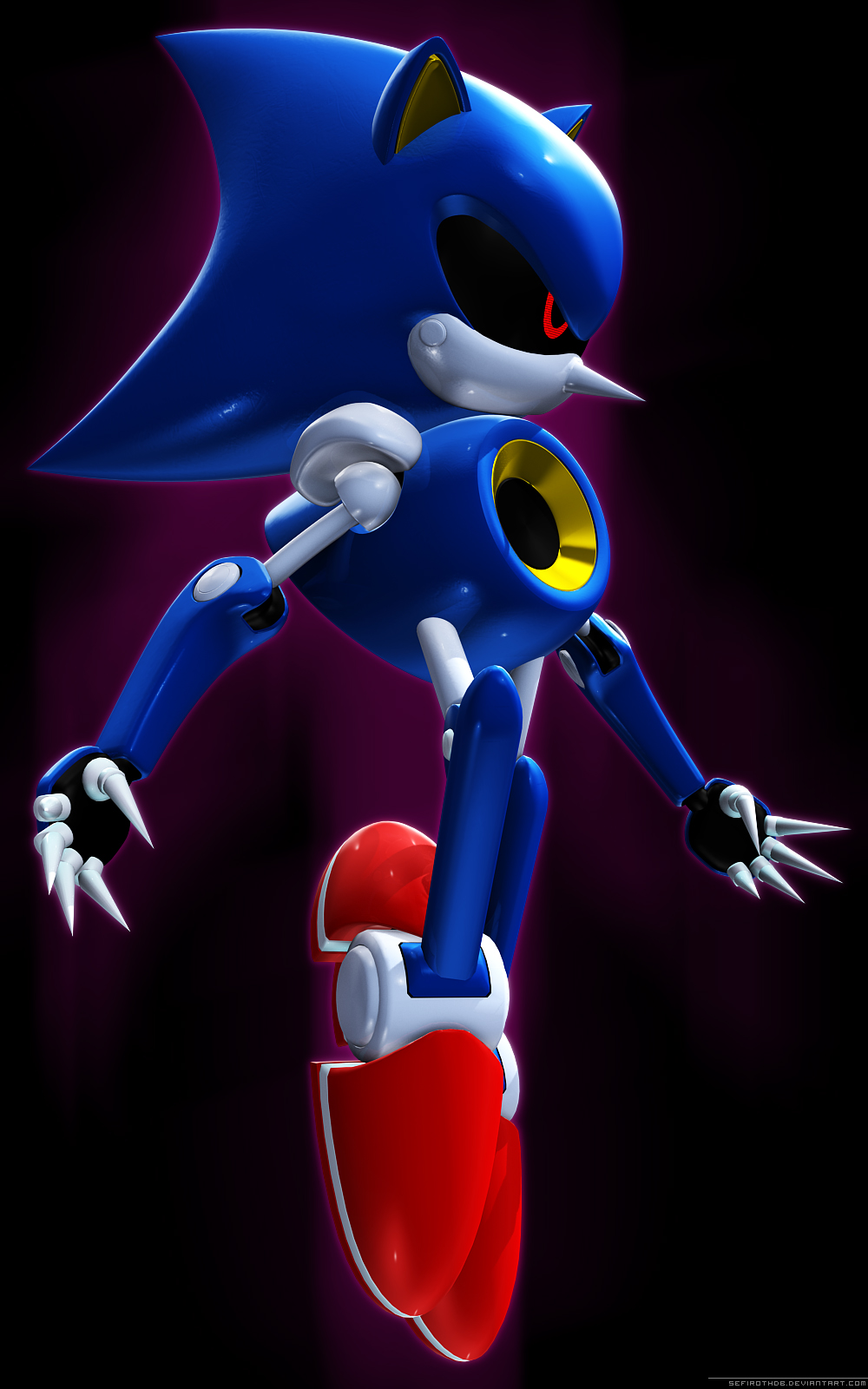 Metal Sonic vs Silver Sonic 2