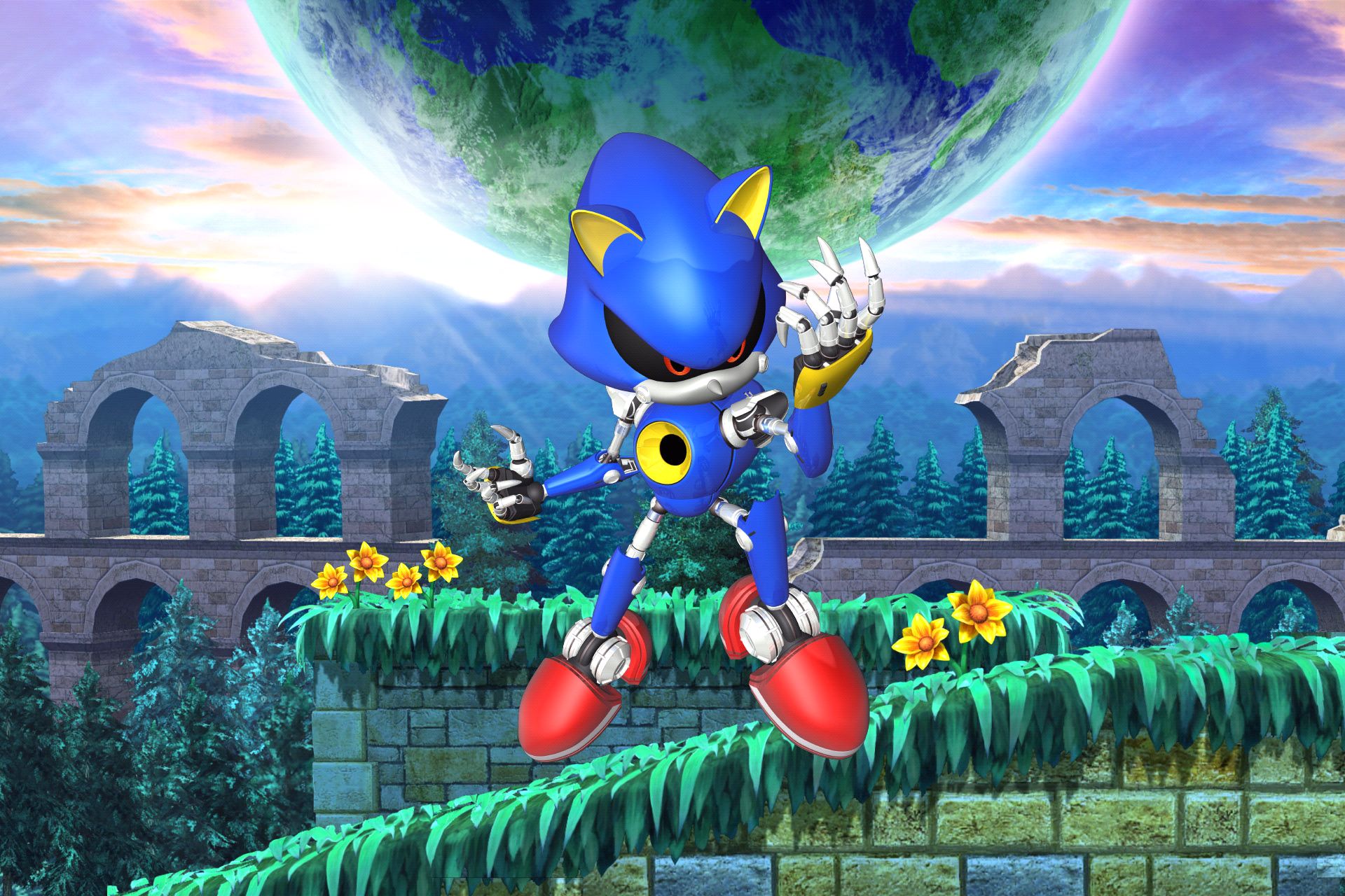 Download Metal Sonic wallpaper for mobile phone, free Metal Sonic HD picture