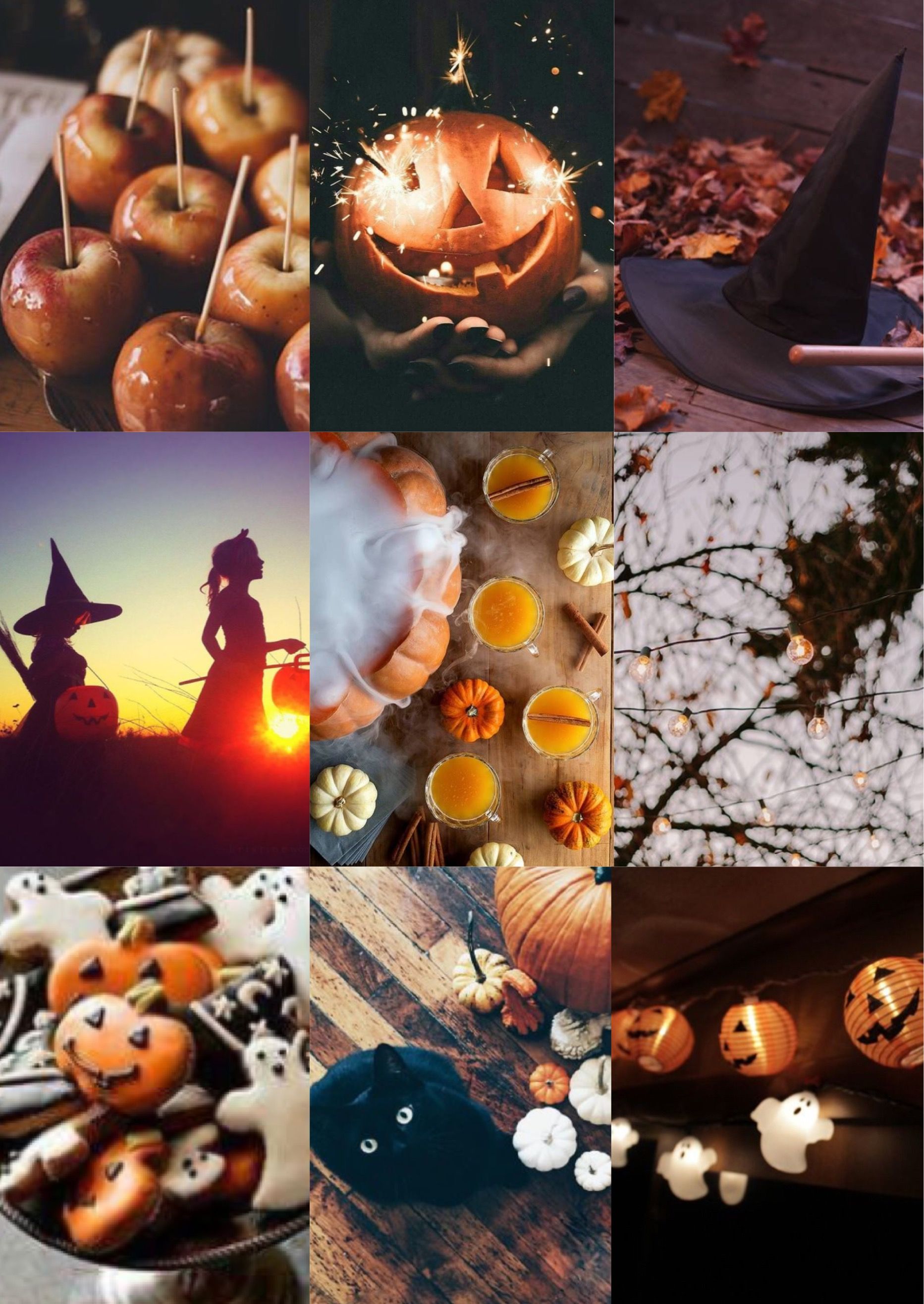 Halloween mood board 2023