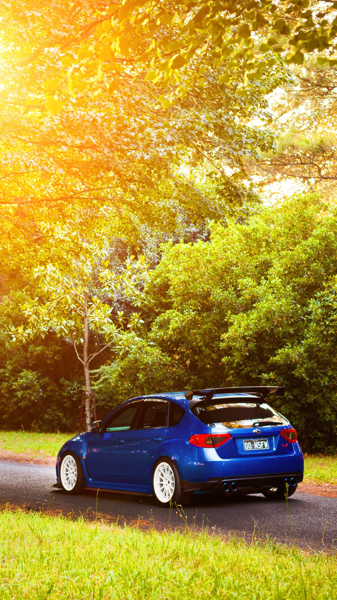Subaru Impreza iPhone Wallpaper