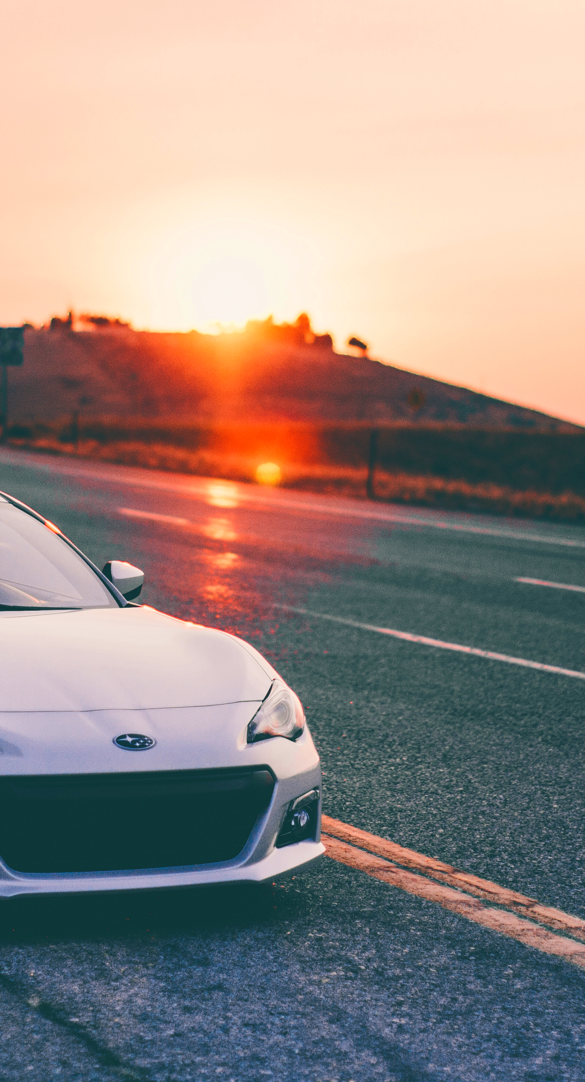 Subaru BRZ Phone Wallpaper