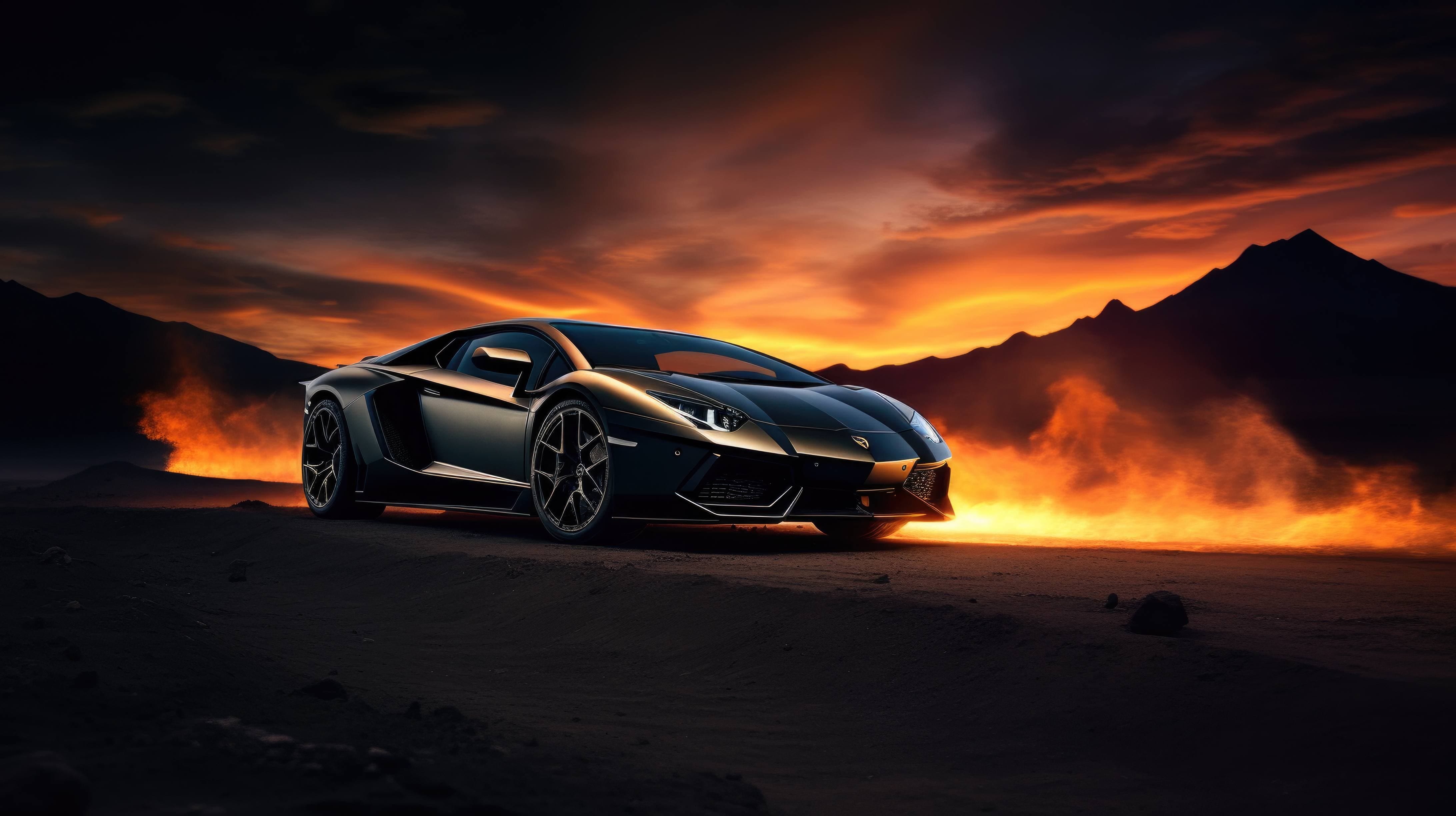 Free AI art image of HD car wallpaper 1920x1080 full screen for pc