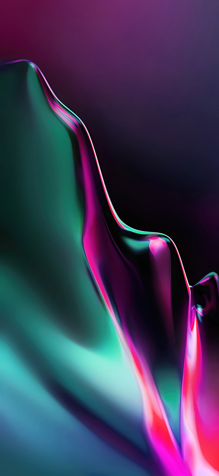 Simple Cool Color Splash 4K Phone Wallpaper