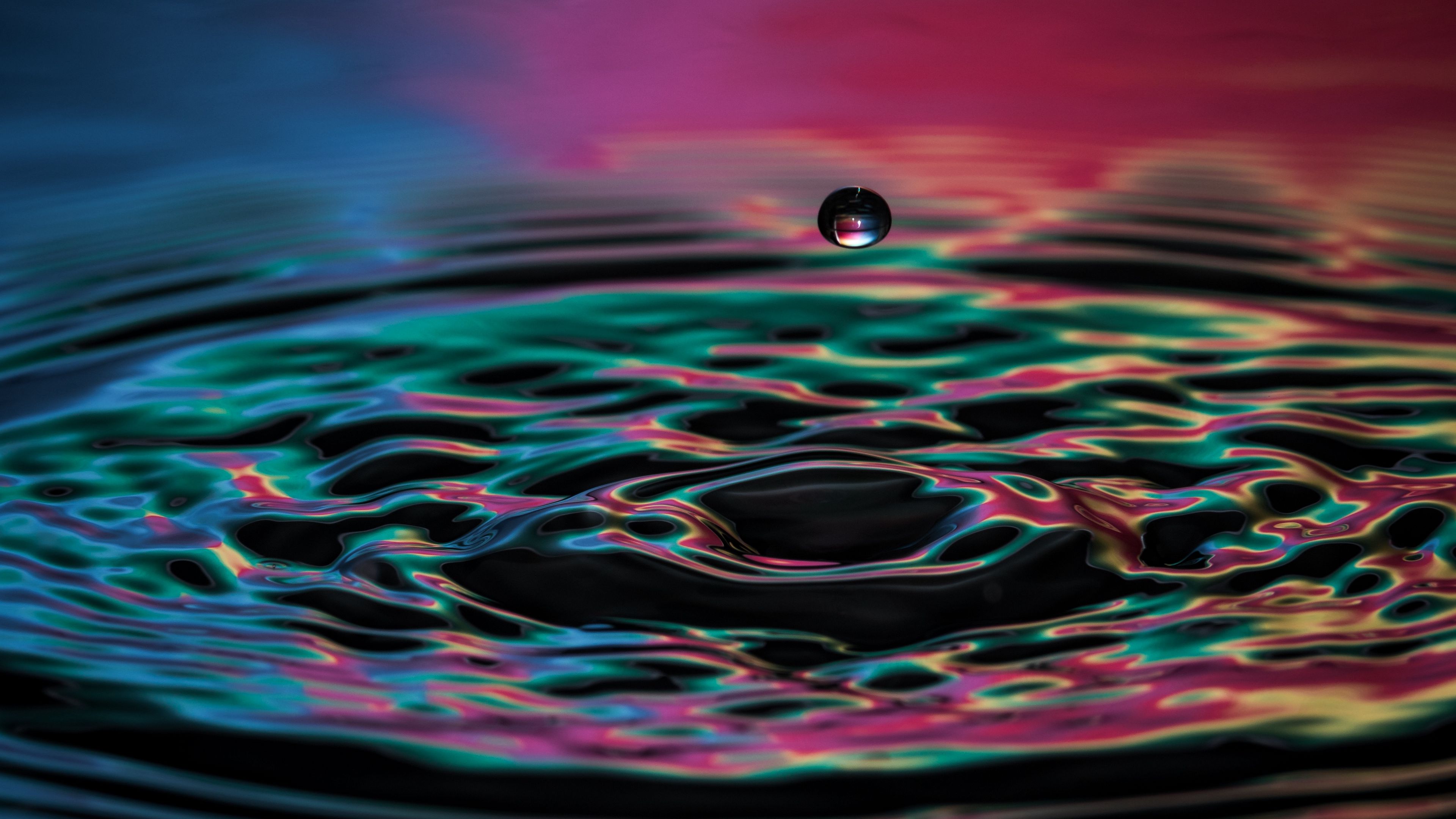 Download wallpaper 3840x2160 drop