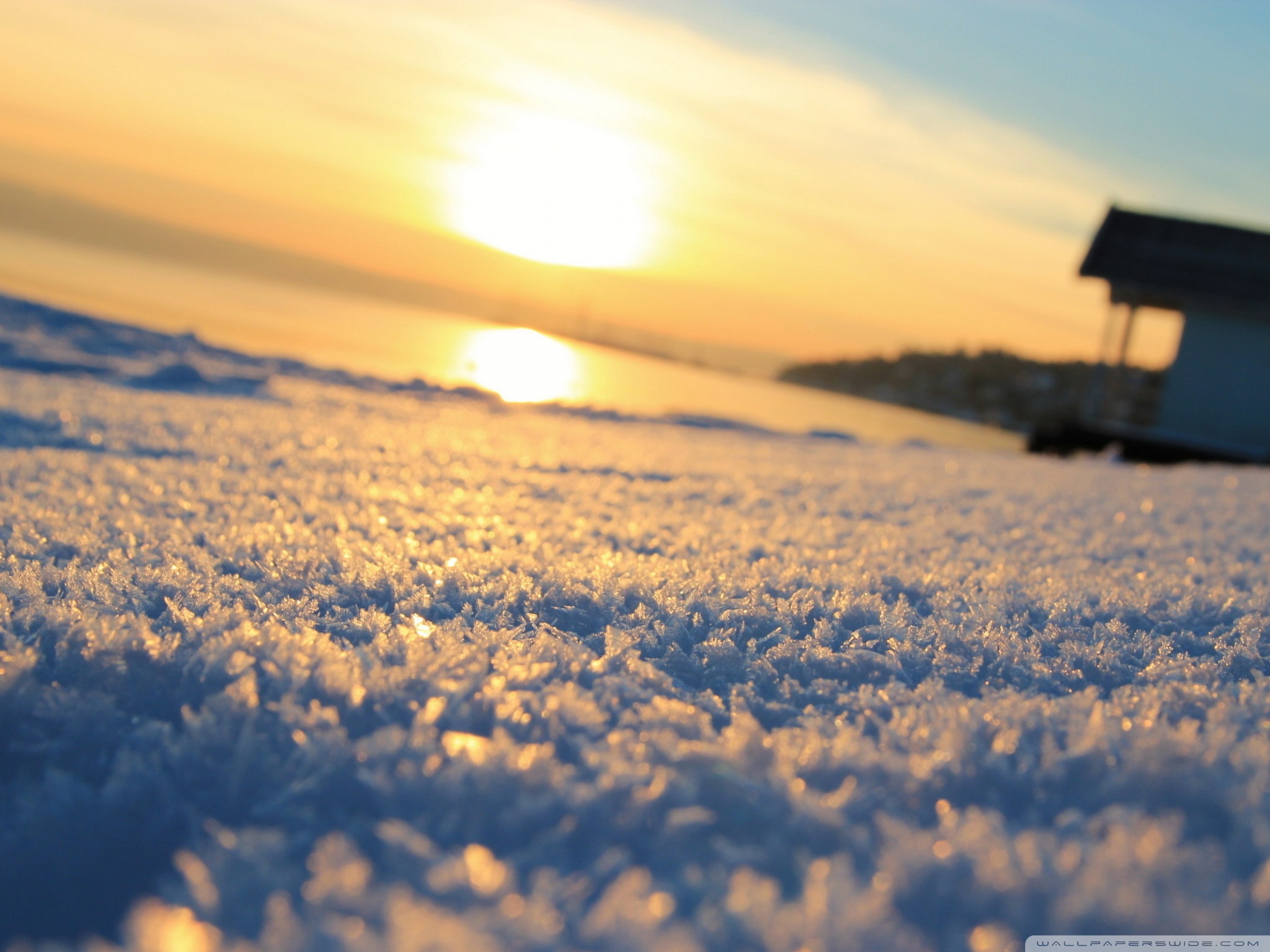 Winter Sun Ultra HD Desktop Background Wallpaper for 4K UHD TV, Tablet