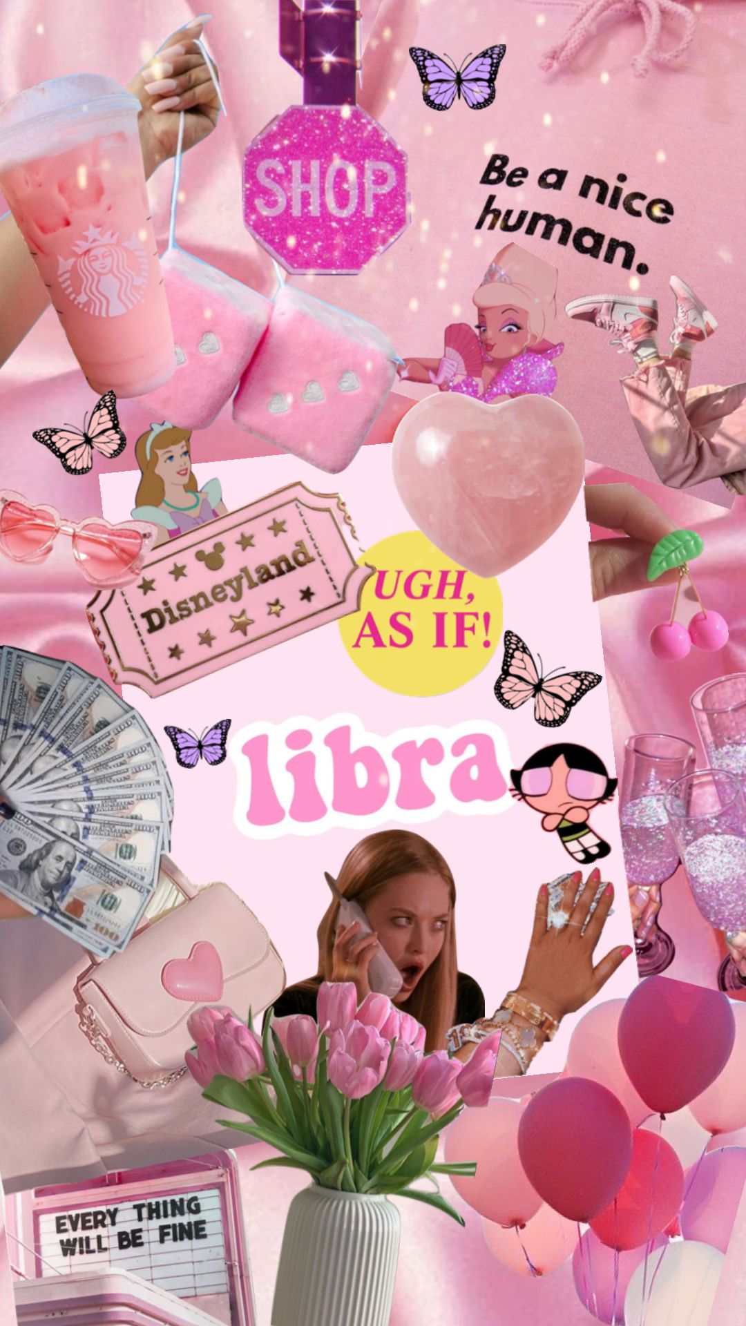 libra vibes #libra #libraaesthetic #pink #libras. Libra, Libra birthday, Libra art