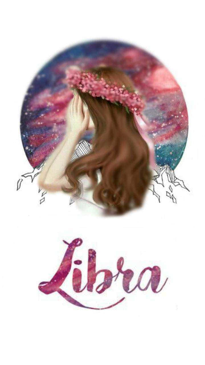 Download Cute Libra Zodiac Girly Pink Aesthetic Wallpaper