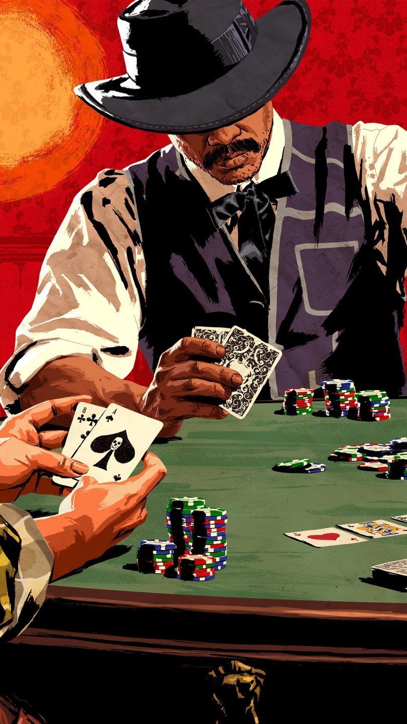Poker in Red Dead Redemption Wallpaper 2k Quad HD