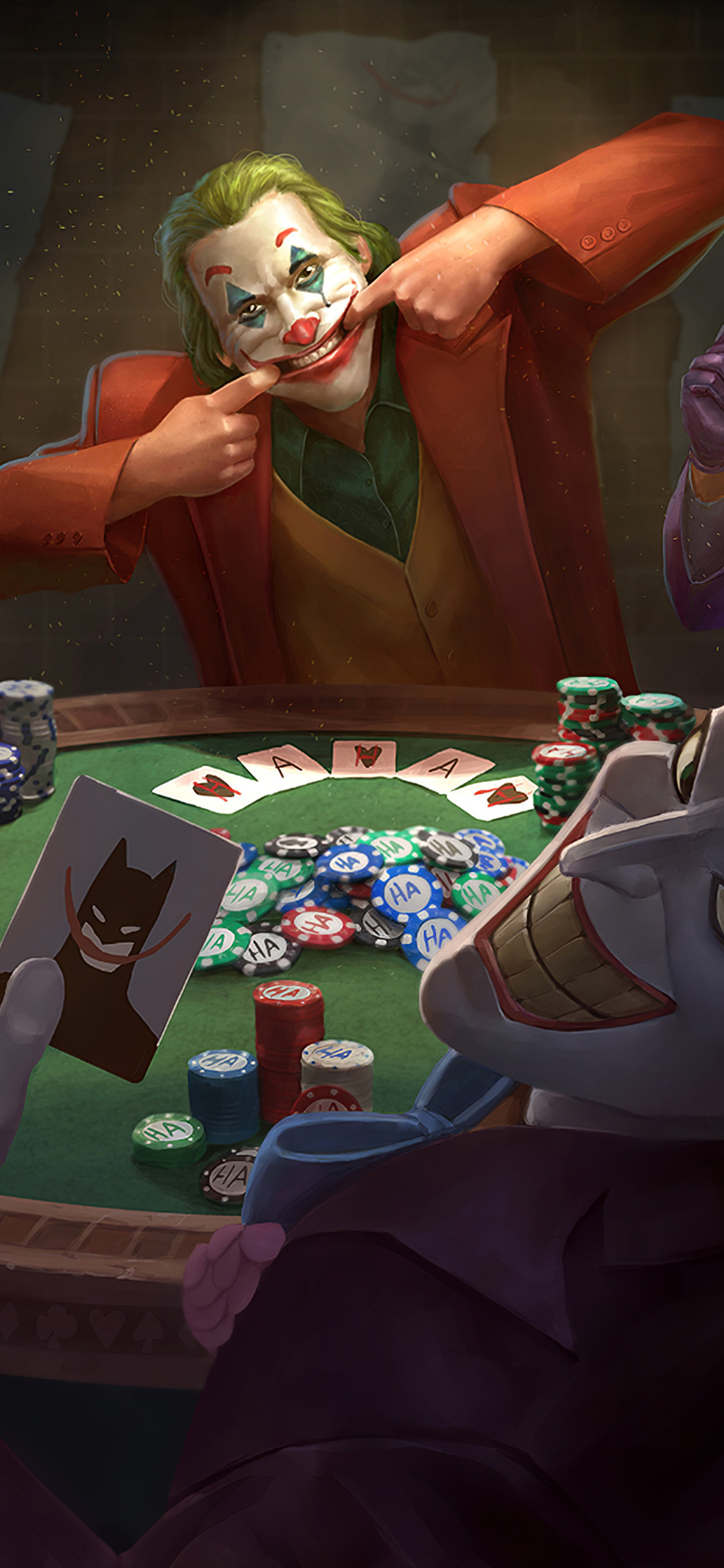 Joker Poker iPhone XS, iPhone iPhone X HD 4k Wallpaper, Image, Background, Photo and Picture