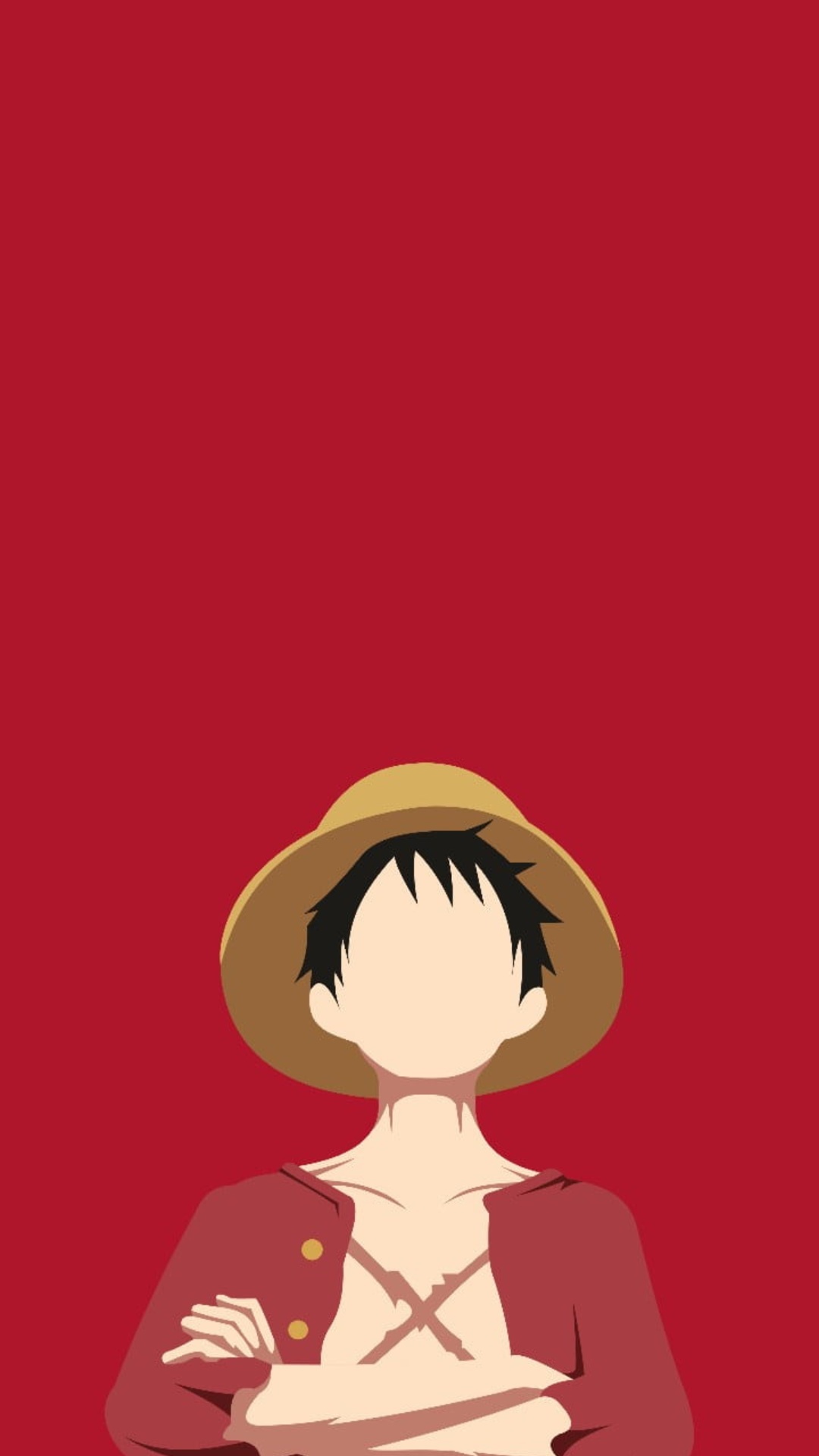 One Piece Monkey D. Luffy Straw Hat Black Desktop Wallpaper 4k