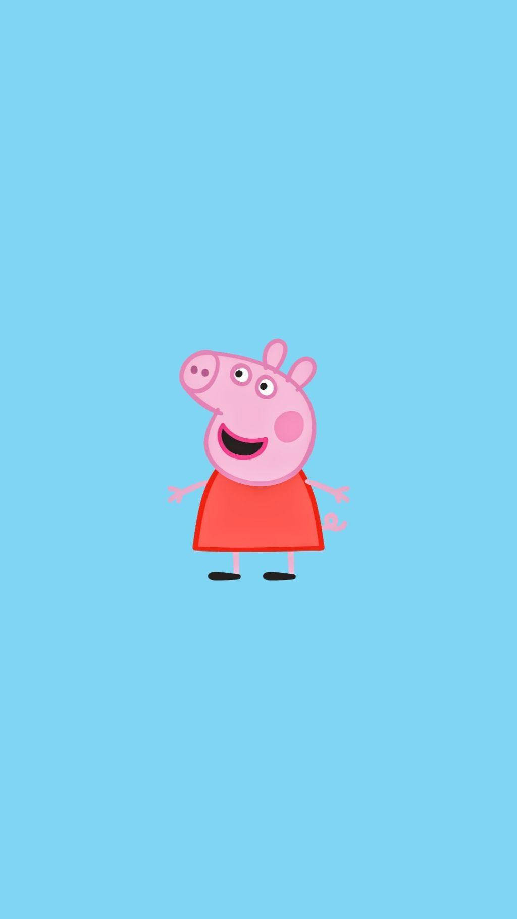 Peppa Pig iPhone Wallpaper