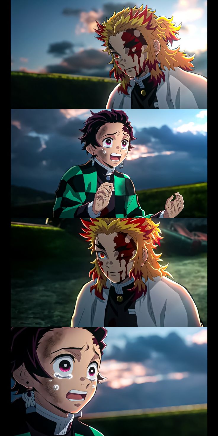 Rengoku Kyojuro x Kamado Tanjiro wallpaper. Anime, Anime demon, Demon