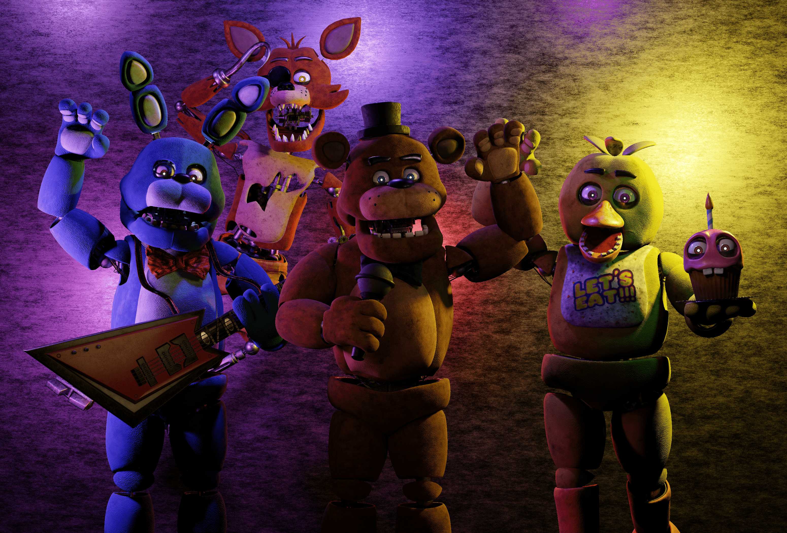 Made a FNaF movie wallpaper for you