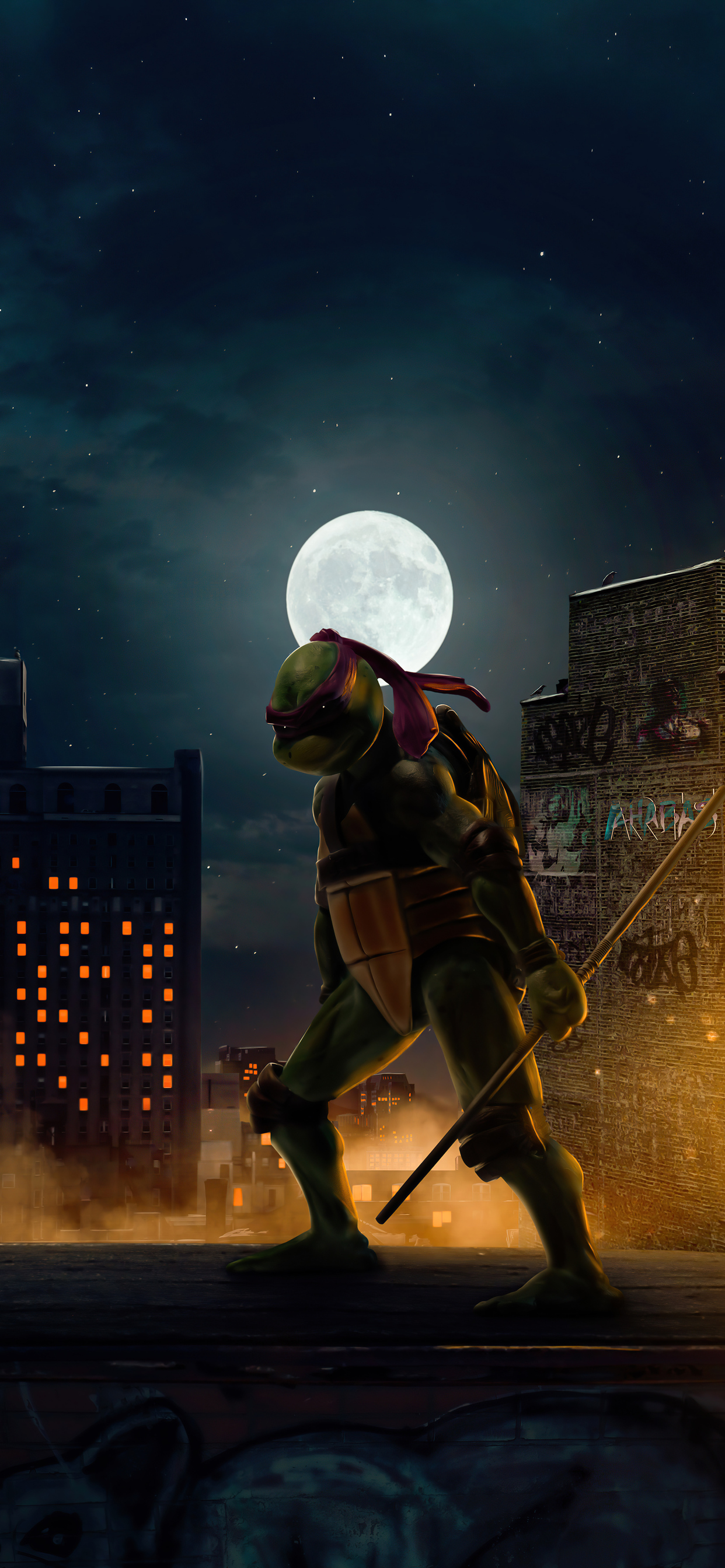 Donatello Tmnt iPhone XS MAX HD 4k Wallpaper, Image, Background, Photo and Picture
