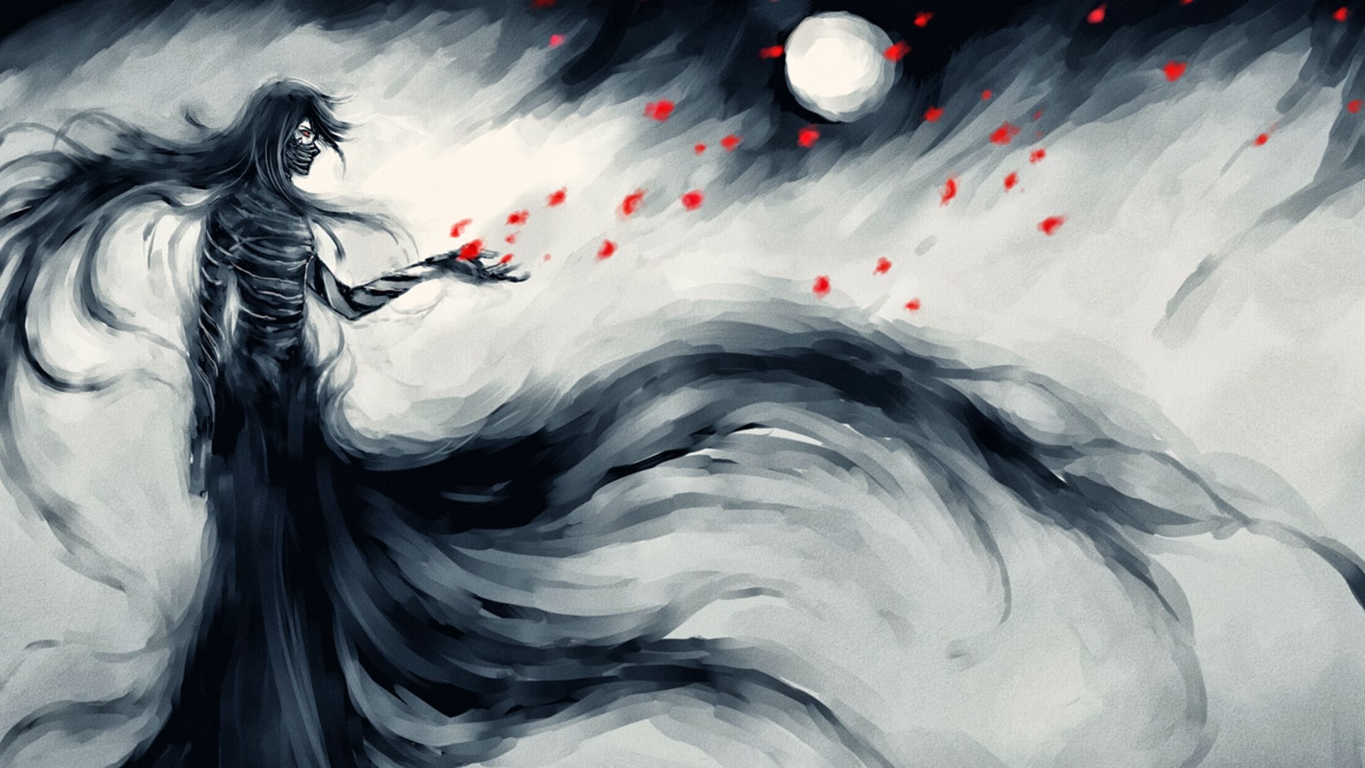 Black Witch artist NanFe Desktop wallpaper 1920x1080