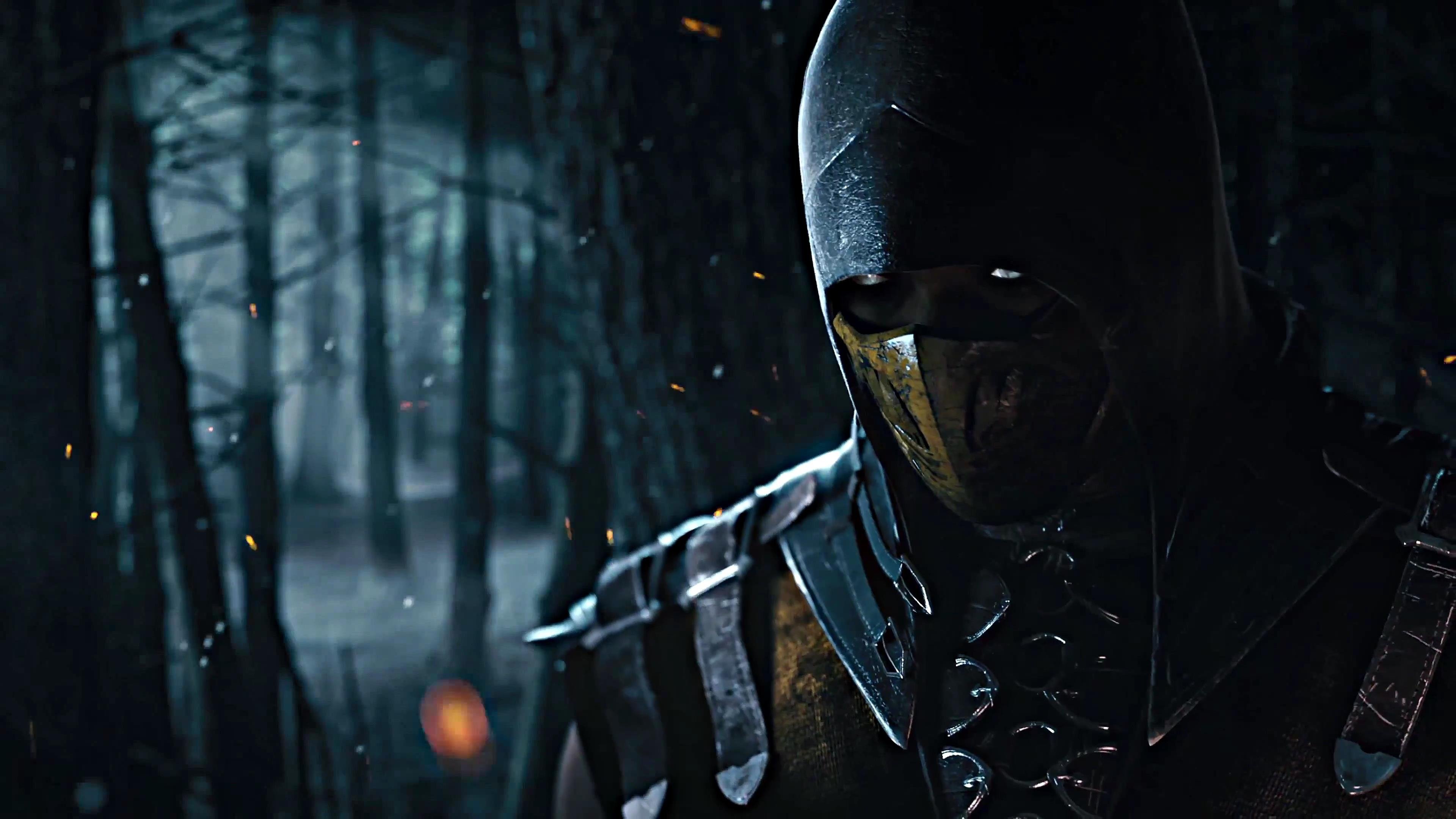 Scorpion of Mortal Kombat Wallpaper 4k Ultra HD