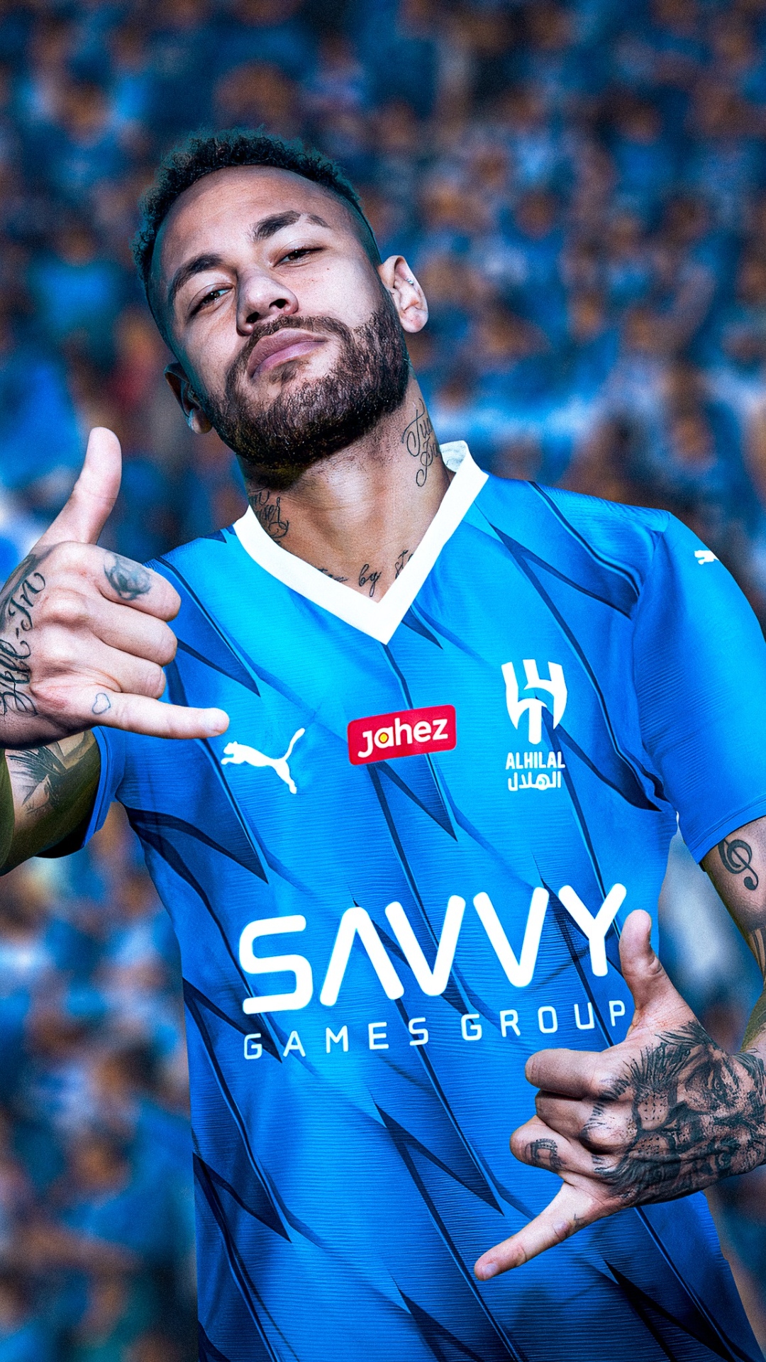 Best Neymar Al Hilal Wallpaper