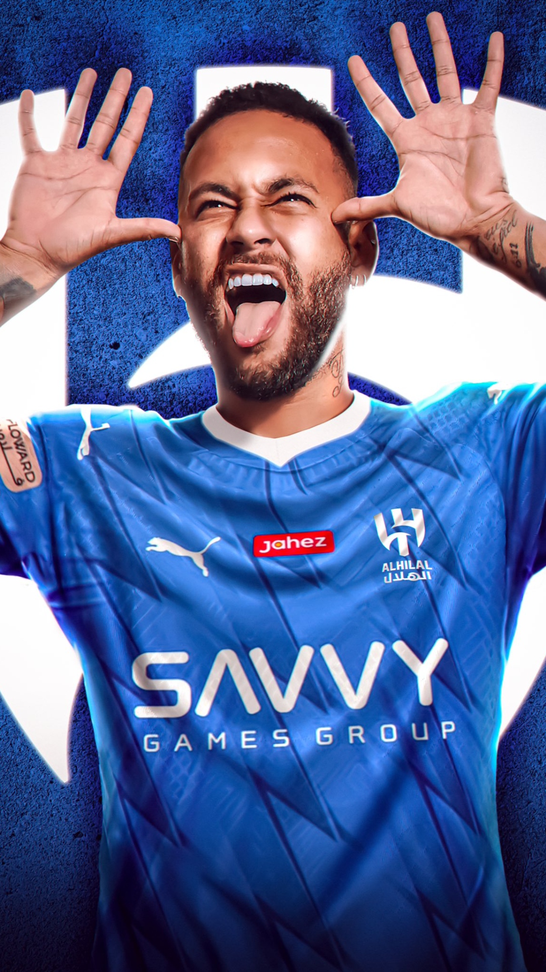 Best Neymar Al Hilal Wallpaper