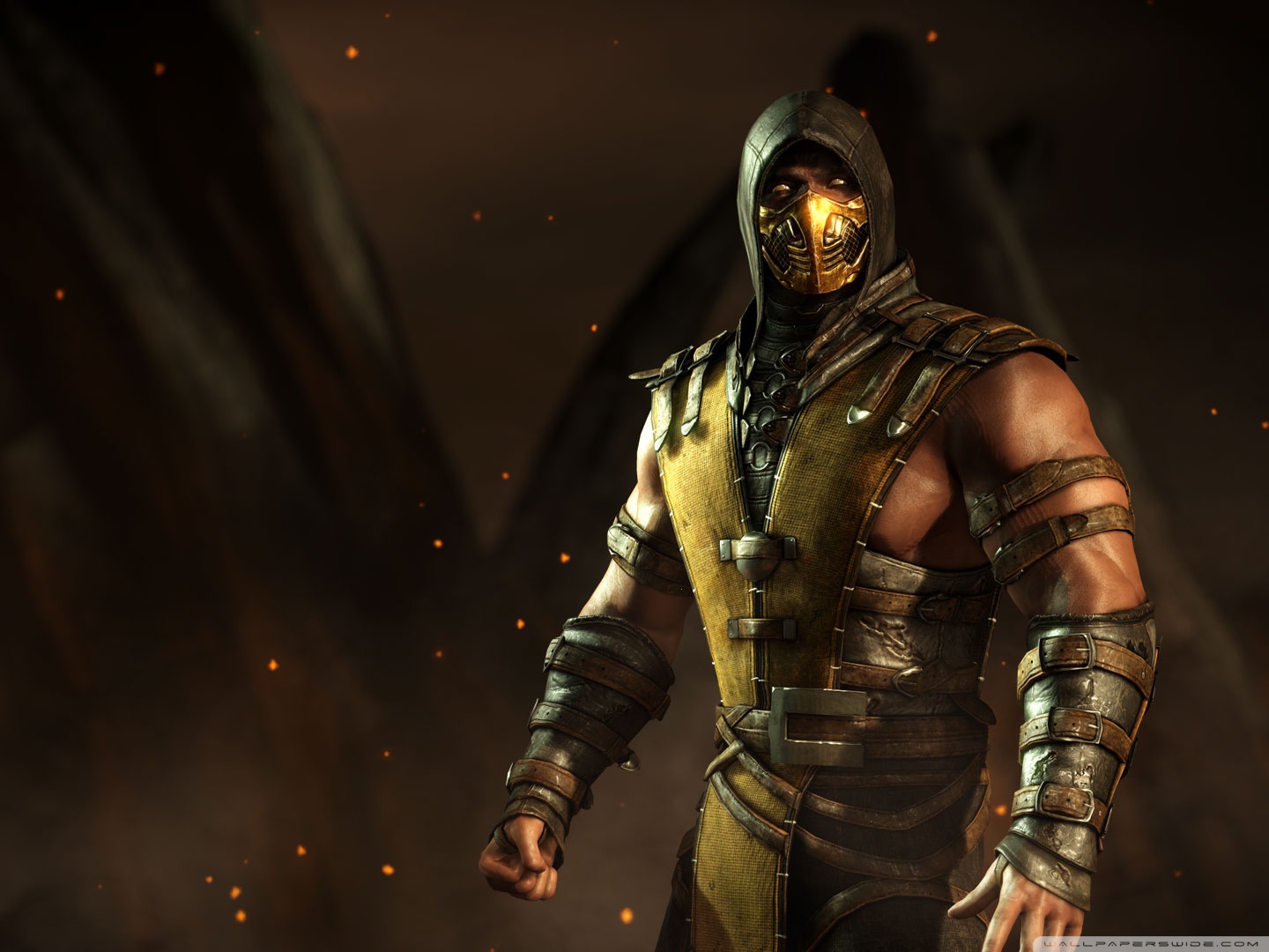 Scorpion, Mortal Kombat X Ultra HD Desktop Background Wallpaper for 4K UHD TV, Widescreen & UltraWide Desktop & Laptop, Tablet