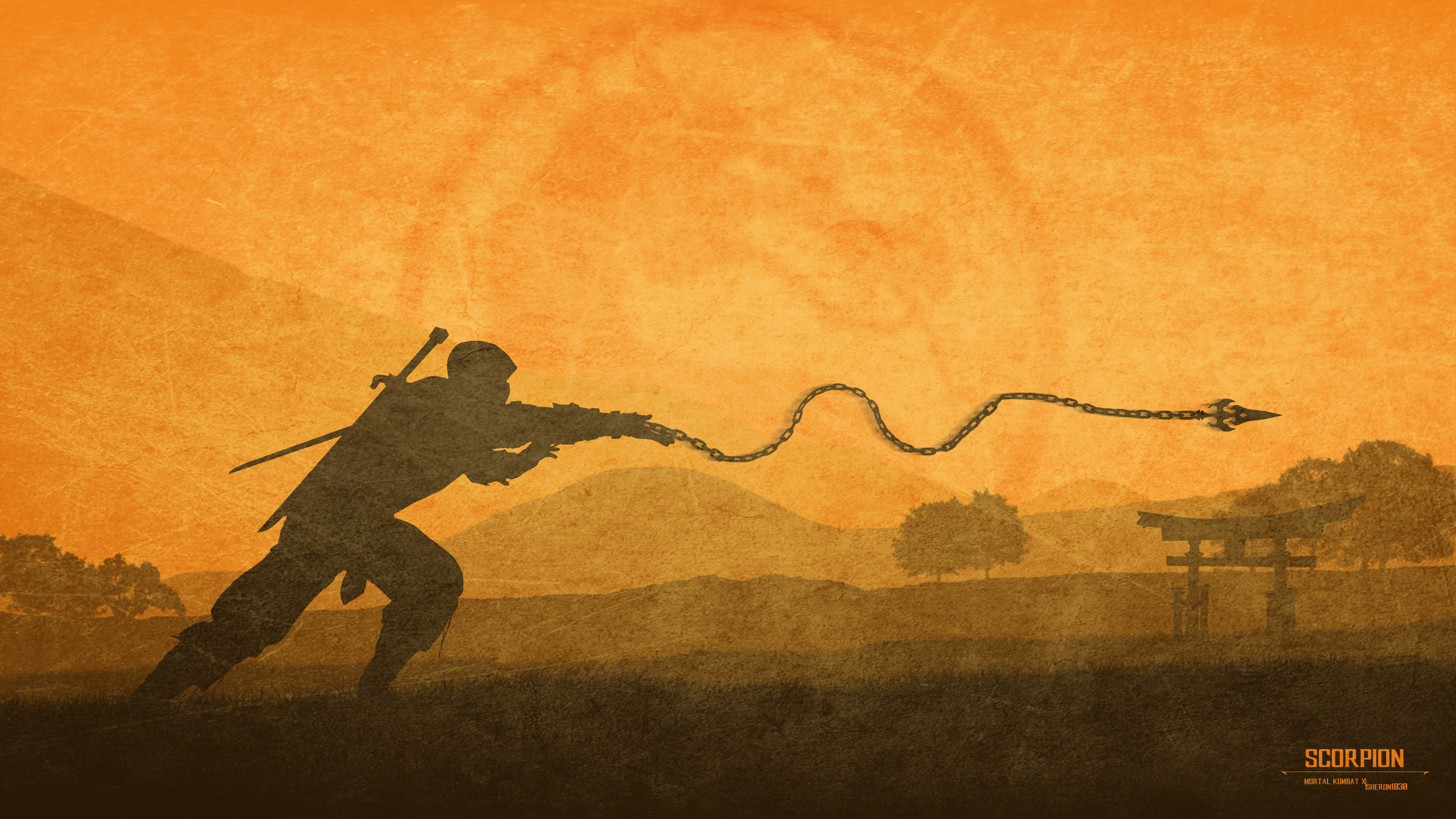 Wallpaper 4k Mortal Kombat X Scorpion 4k Wallpaper