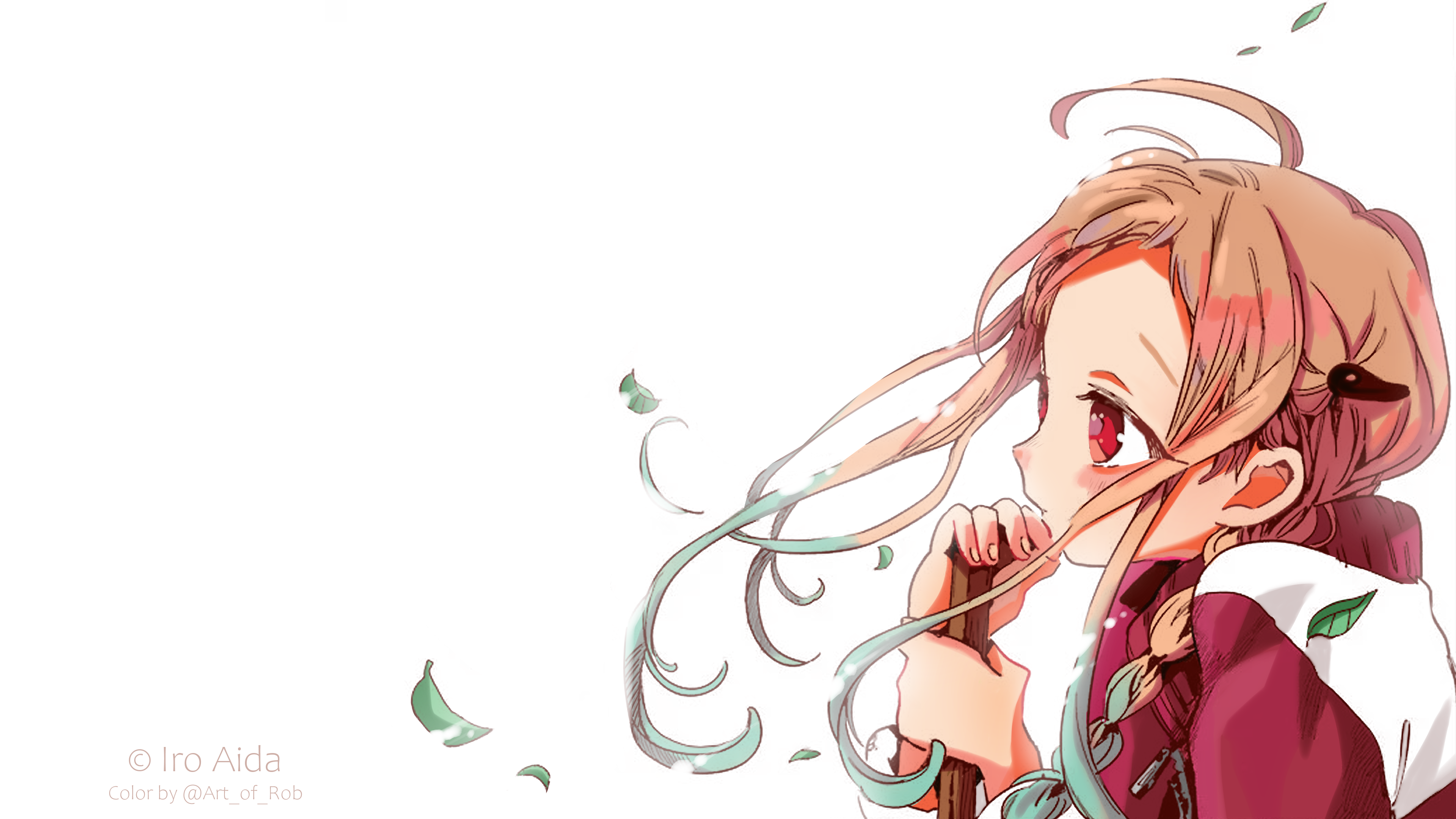 Manga panel I colored