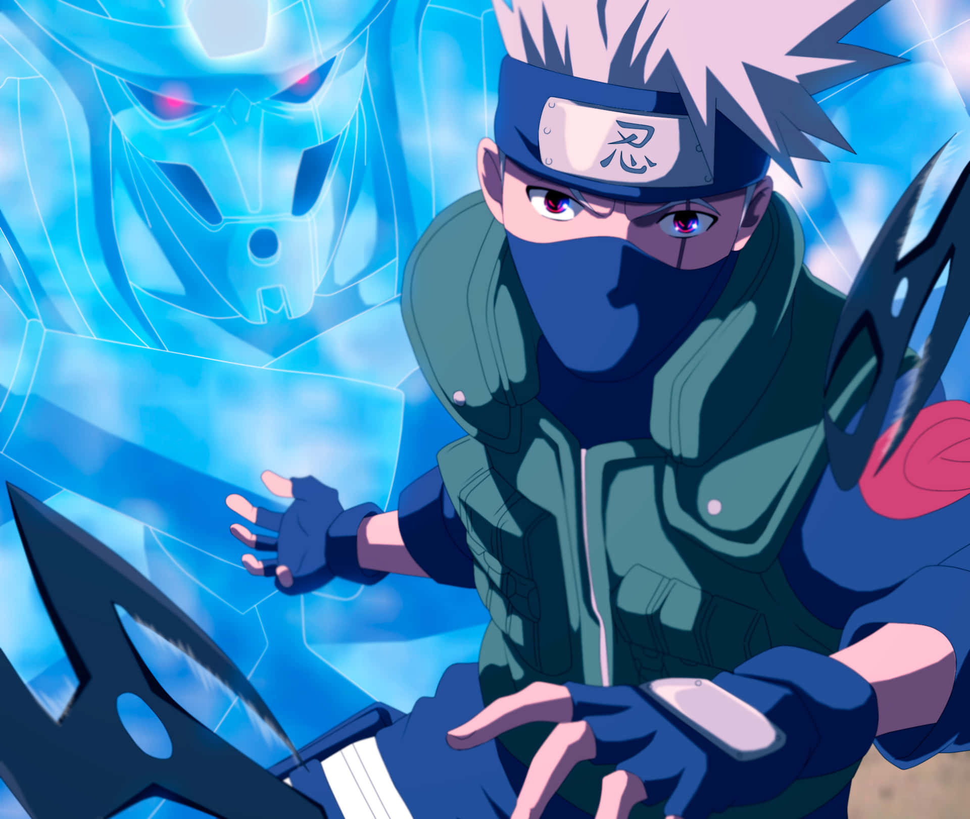 Download Kakashi Using Kamui Picture