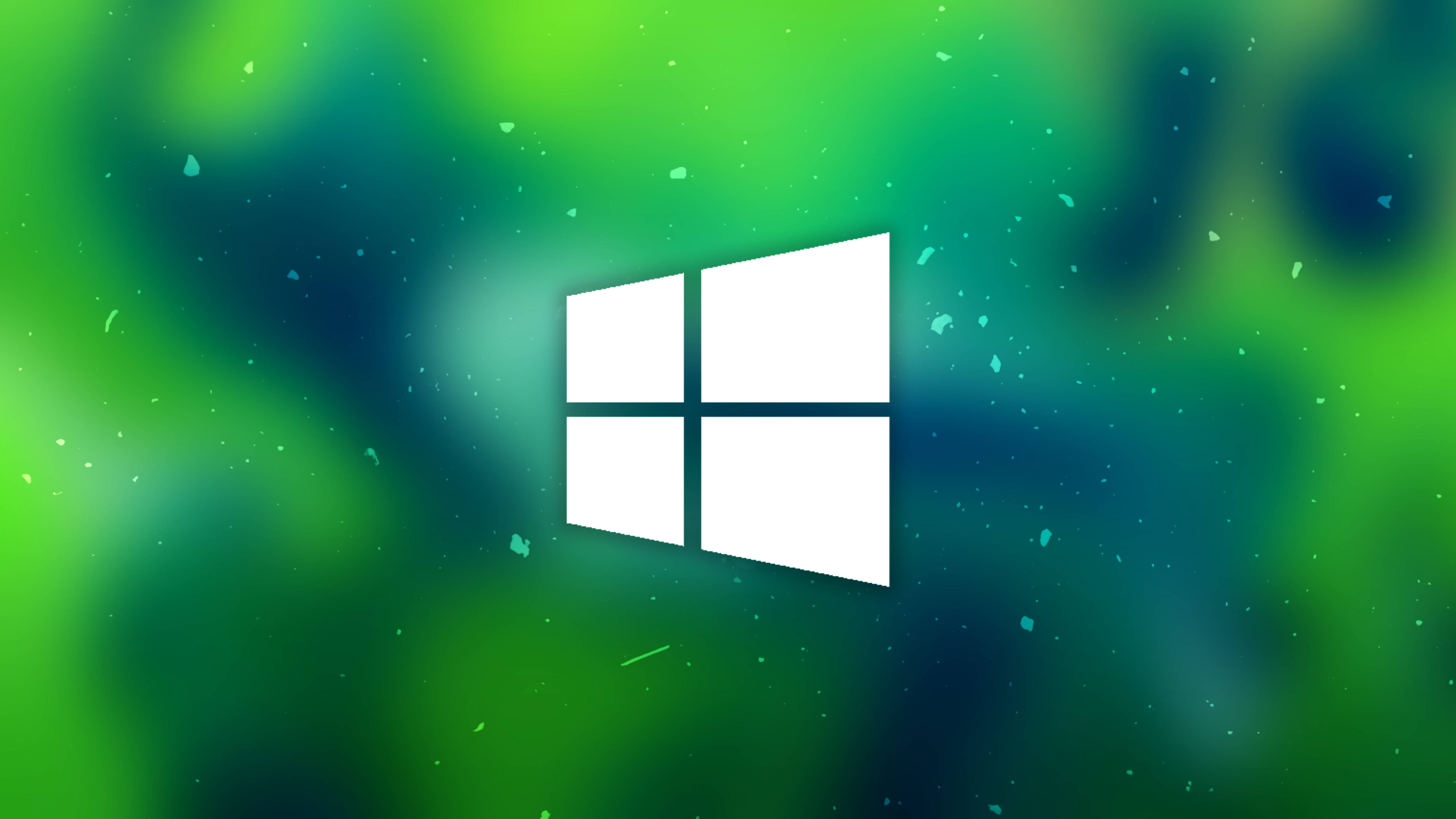 Download 4K Green Windows 10 Wallpaper