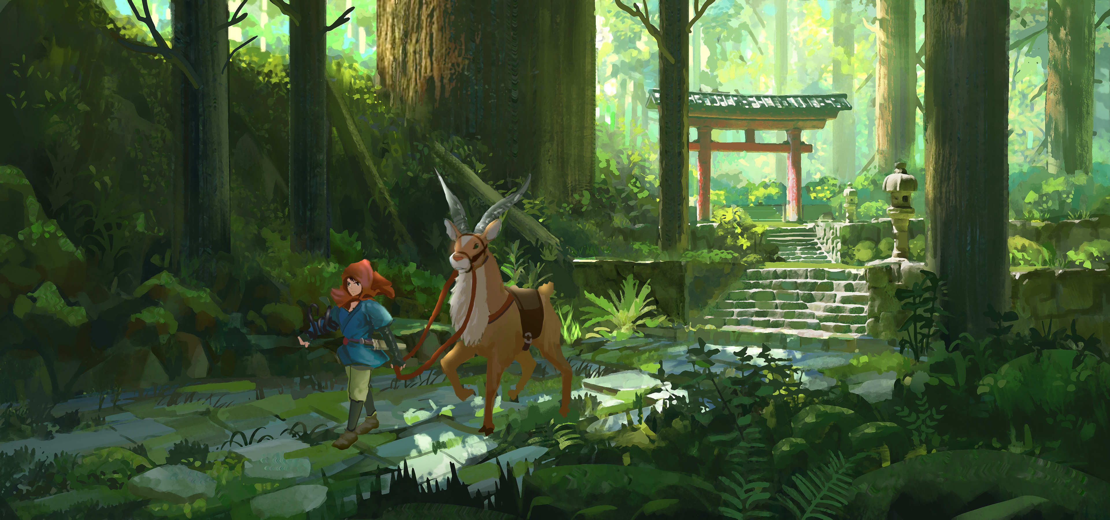 Anime Princess Mononoke HD Wallpaper