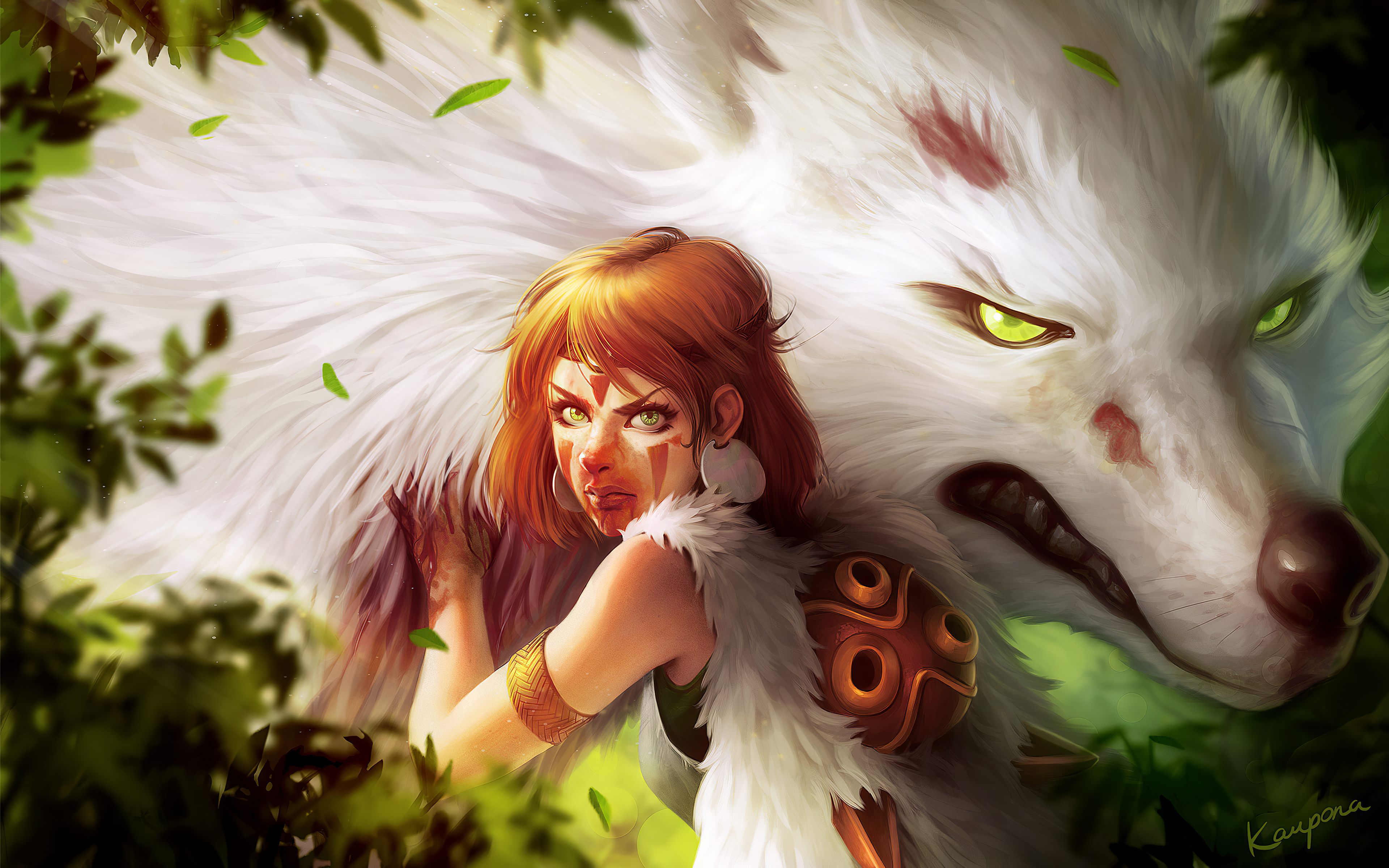 Princess Mononoke 4k, HD Artist, 4k Wallpaper, Image, Background, Photo and Picture